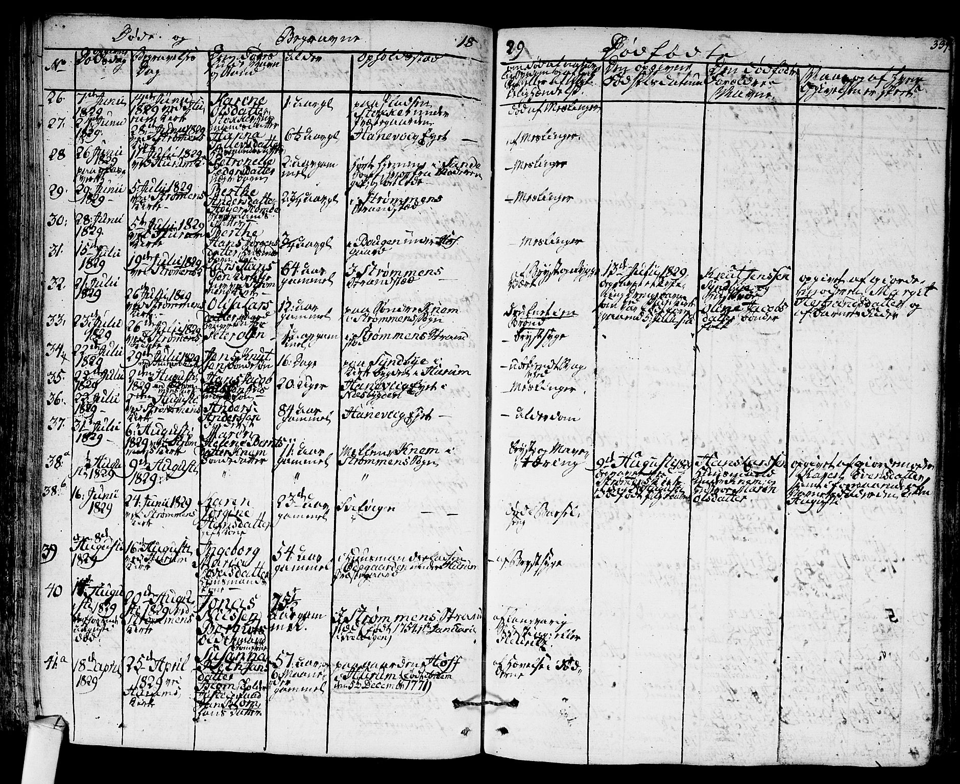 Hurum kirkebøker, AV/SAKO-A-229/F/Fa/L0010: Parish register (official) no. 10, 1827-1846, p. 339