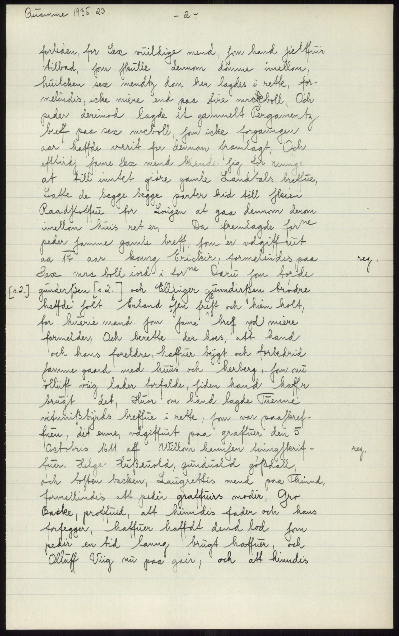 Samlinger til kildeutgivelse, Diplomavskriftsamlingen, AV/RA-EA-4053/H/Ha, p. 1877