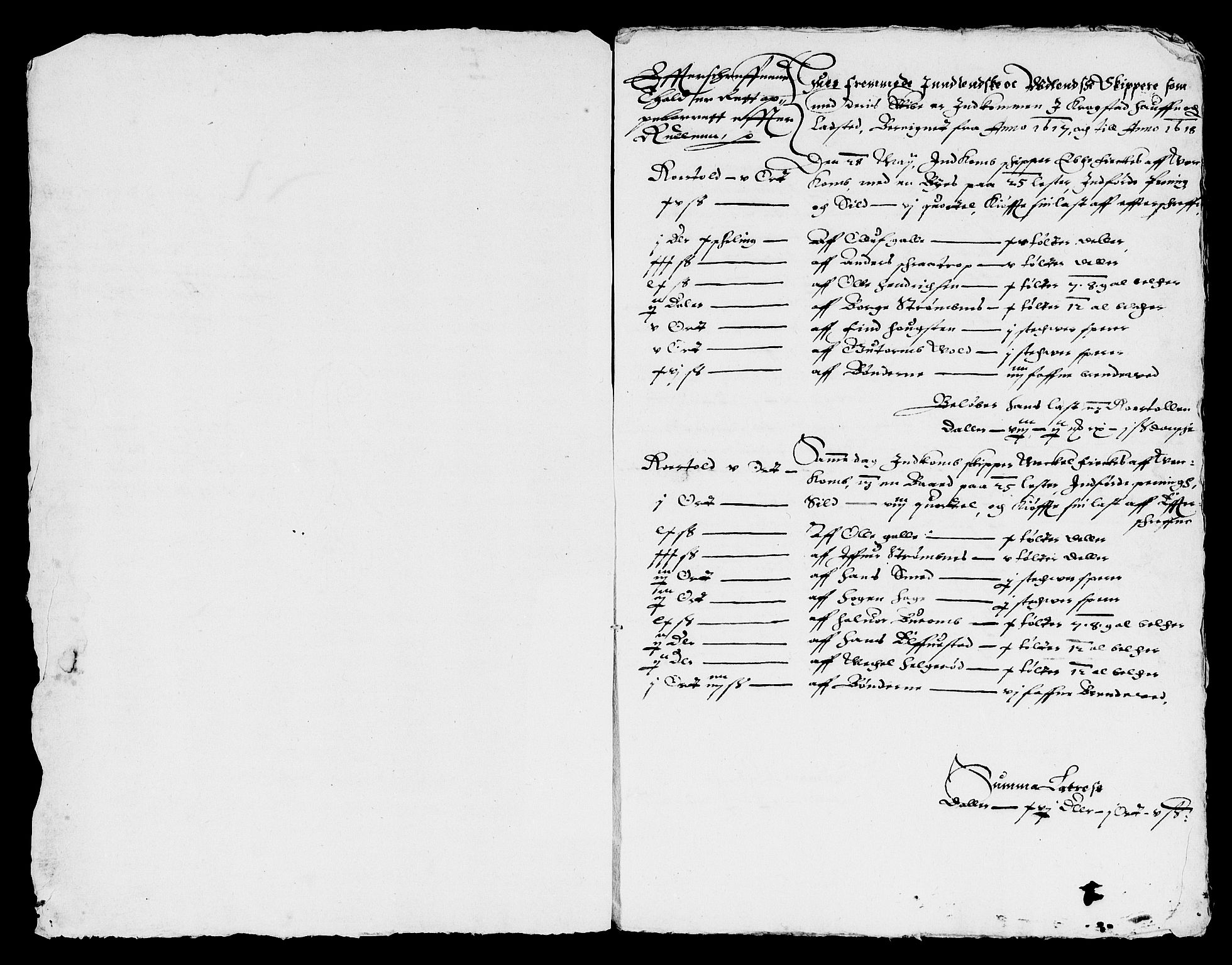 Rentekammeret inntil 1814, Reviderte regnskaper, Lensregnskaper, RA/EA-5023/R/Rb/Rba/L0042: Akershus len, 1617-1618