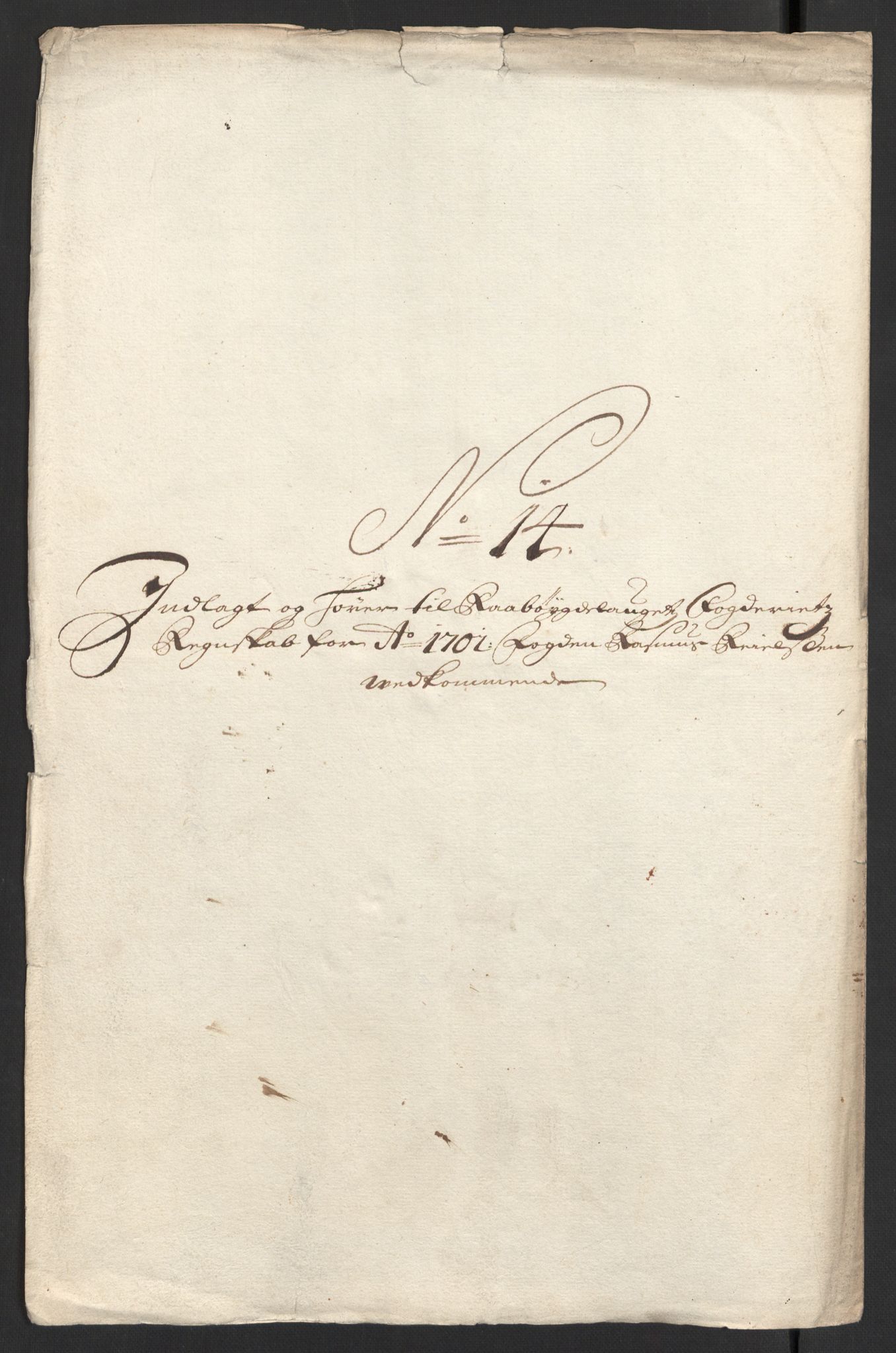 Rentekammeret inntil 1814, Reviderte regnskaper, Fogderegnskap, AV/RA-EA-4092/R40/L2446: Fogderegnskap Råbyggelag, 1700-1702, p. 244