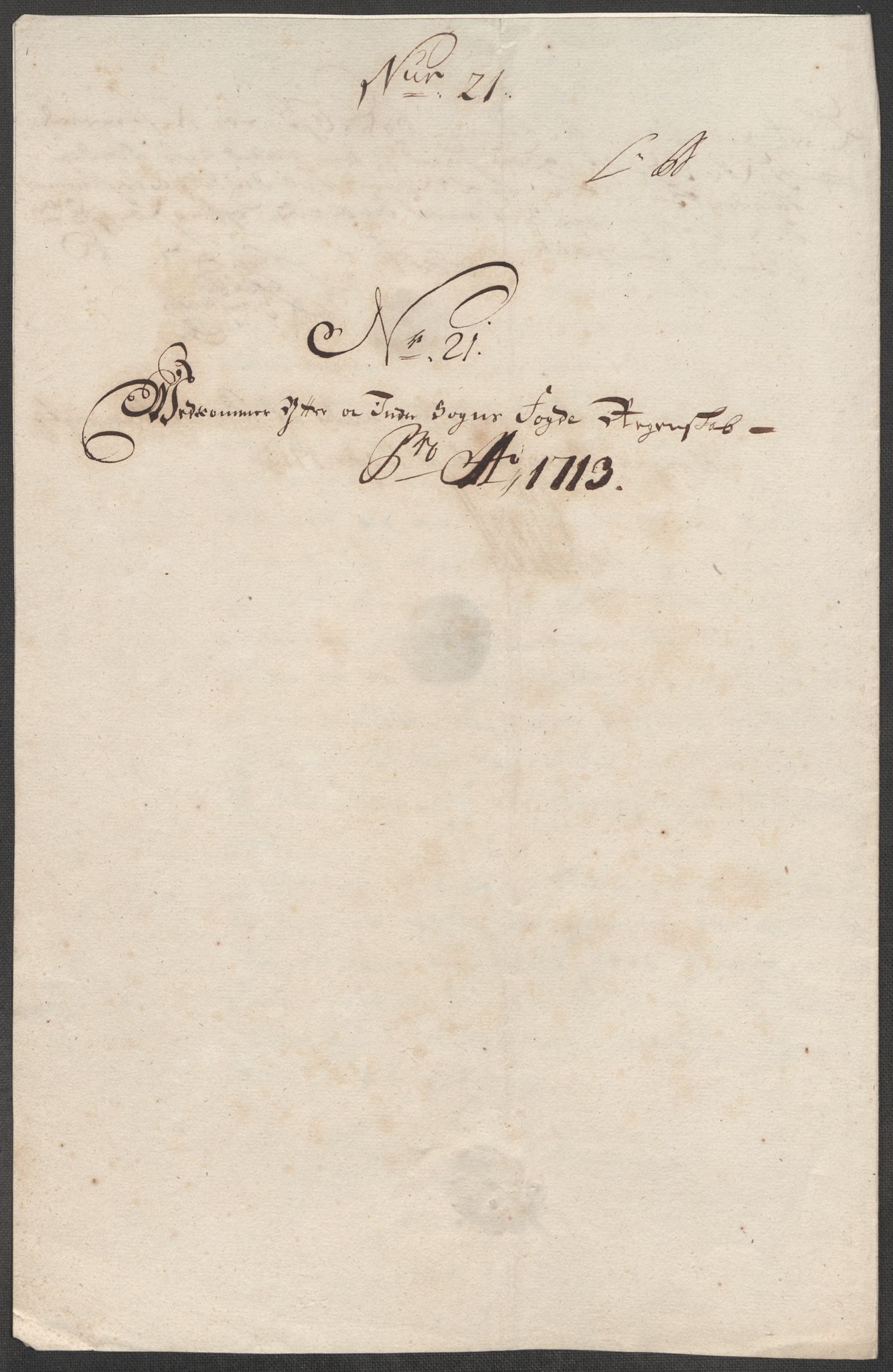 Rentekammeret inntil 1814, Reviderte regnskaper, Fogderegnskap, AV/RA-EA-4092/R52/L3319: Fogderegnskap Sogn, 1713-1714, p. 274