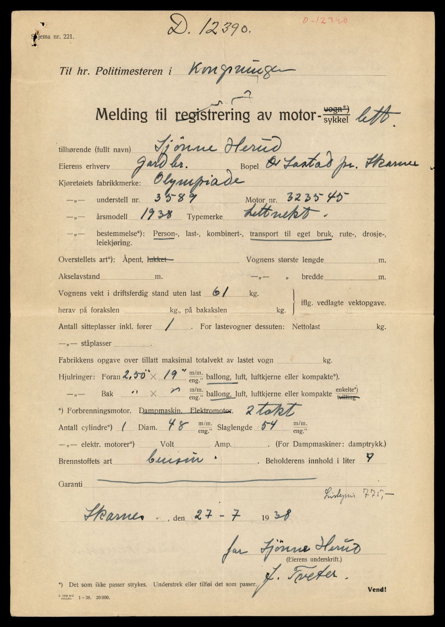 Møre og Romsdal vegkontor - Ålesund trafikkstasjon, SAT/A-4099/F/Fe/L0029: Registreringskort for kjøretøy T 11430 - T 11619, 1927-1998, p. 1760