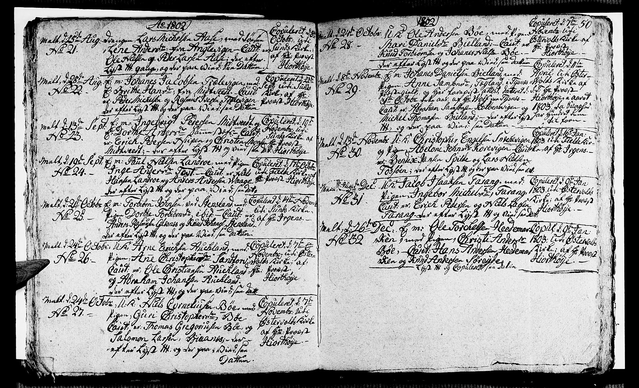 Sund sokneprestembete, AV/SAB-A-99930: Parish register (official) no. A 8, 1788-1815, p. 50