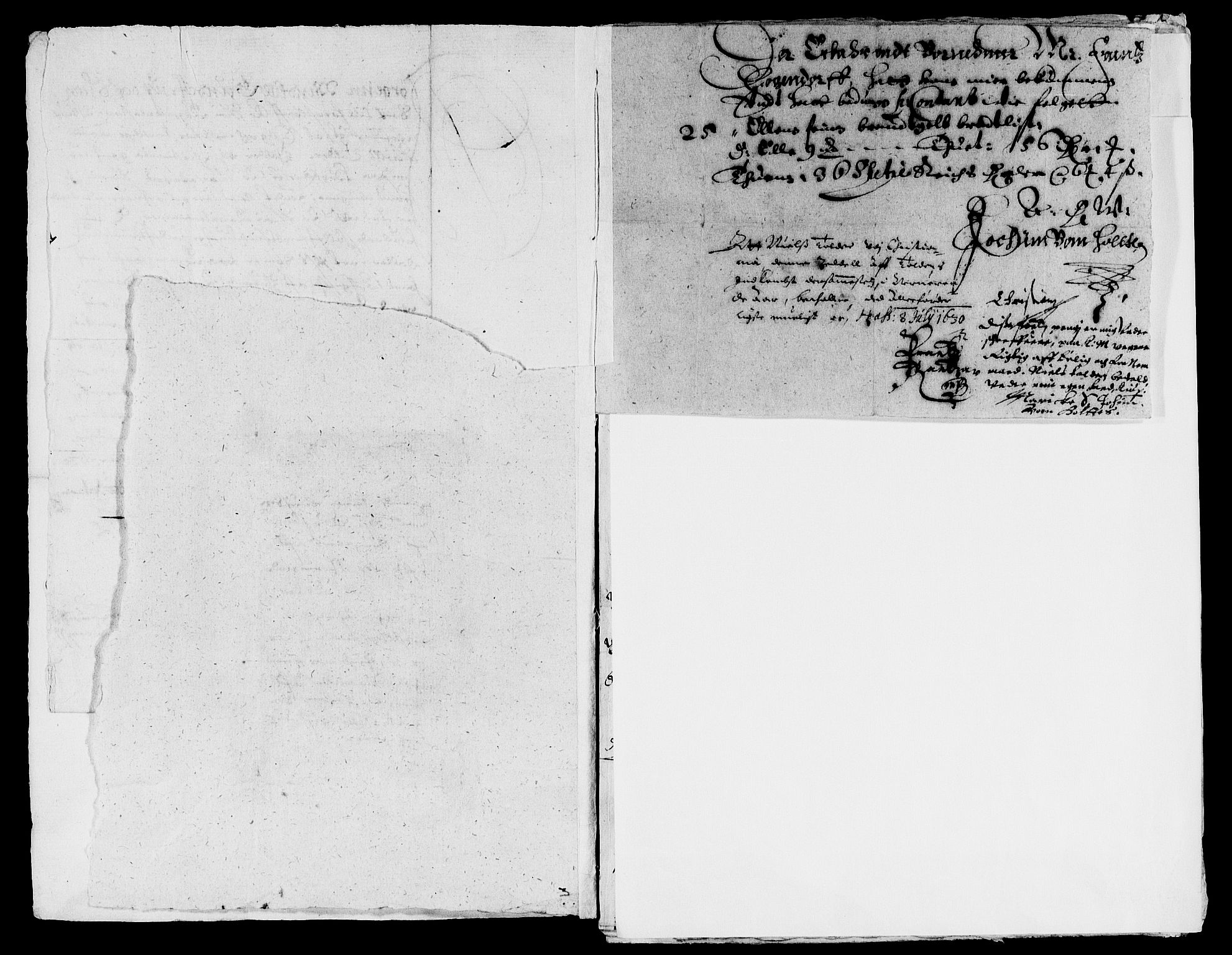 Rentekammeret inntil 1814, Reviderte regnskaper, Lensregnskaper, AV/RA-EA-5023/R/Rb/Rbh/L0001: Sager i Aker, 1628-1646