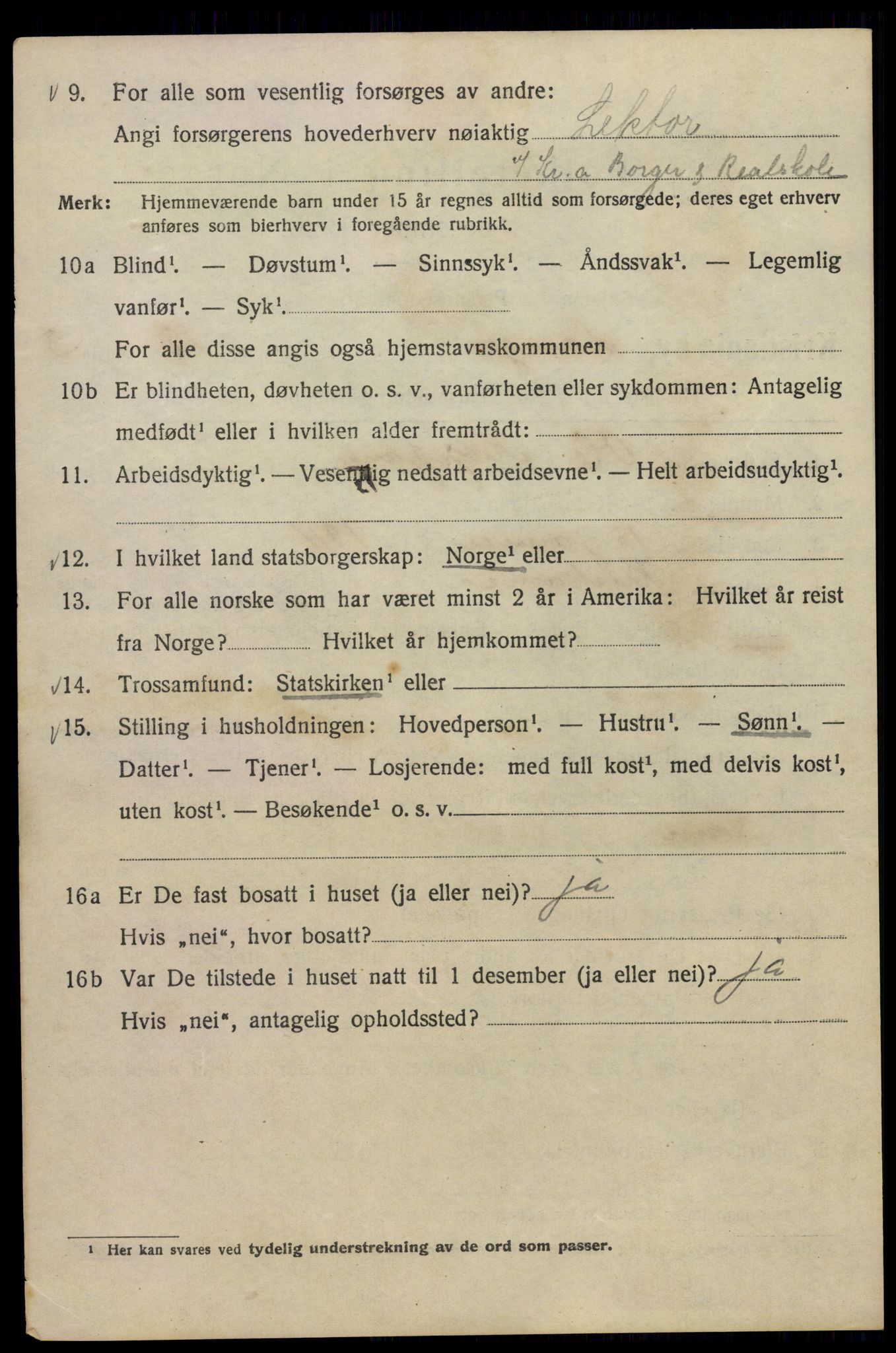 SAO, 1920 census for Kristiania, 1920, p. 358722