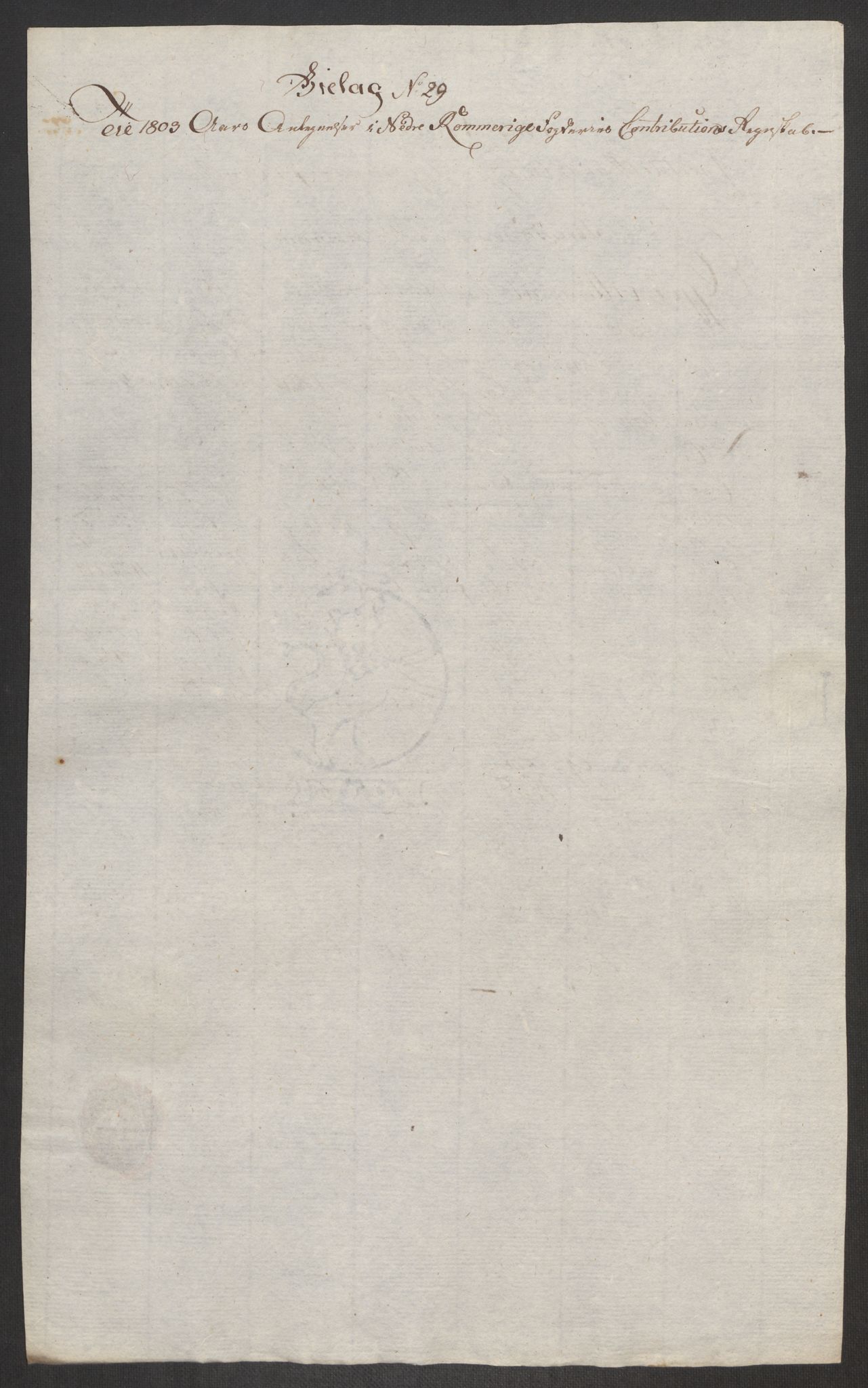 Rentekammeret inntil 1814, Reviderte regnskaper, Fogderegnskap, RA/EA-4092/R11/L0679: Fogderegnskap Nedre Romerike, 1803, p. 732