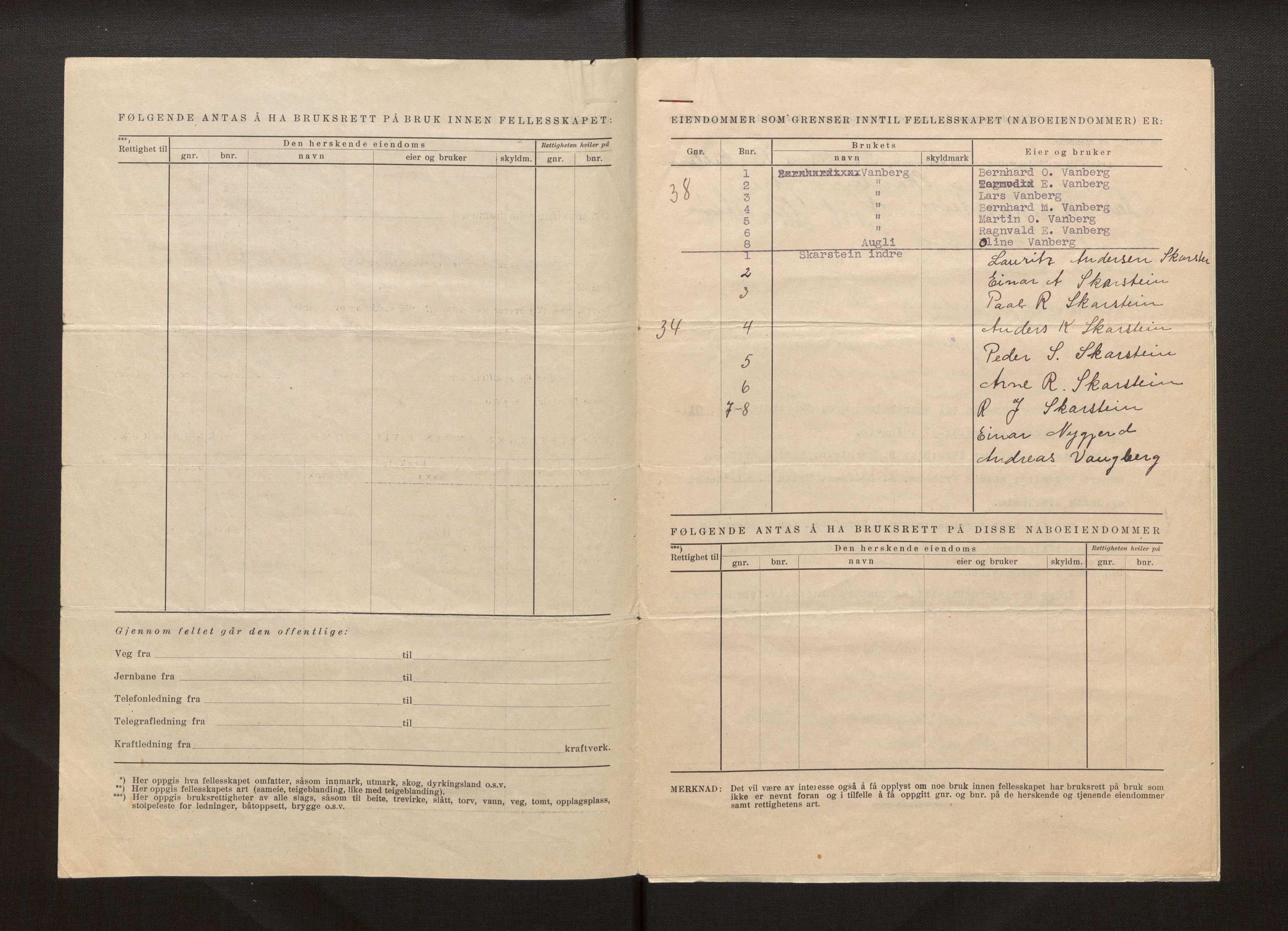 Sogn og Fjordane jordskiftedøme - I Nordfjord jordskiftedistrikt, AV/SAB-A-6001/B/L0099: Jordskiftedokument, 1943-1954, p. 4