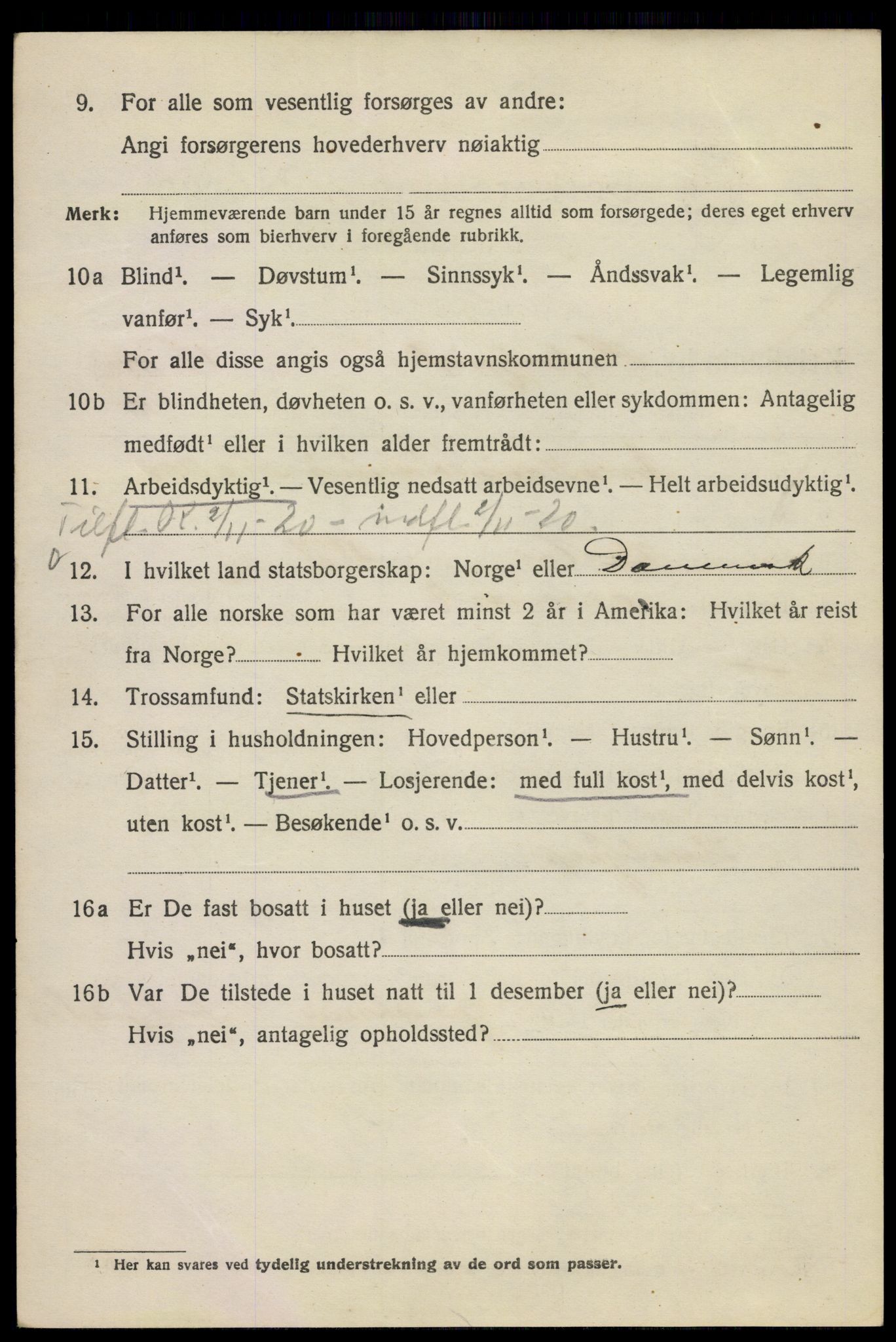 SAO, 1920 census for Kristiania, 1920, p. 266908