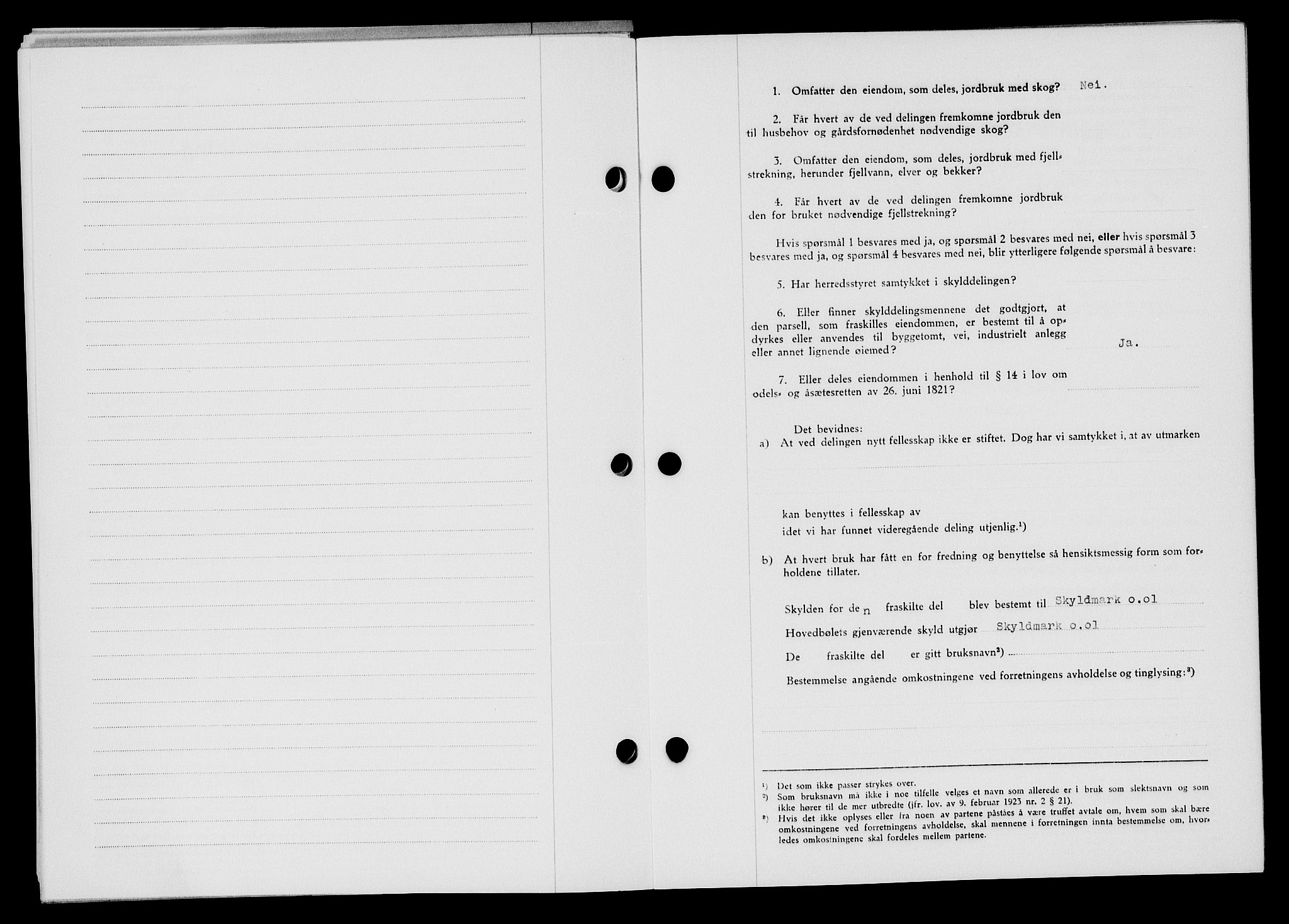 Flekkefjord sorenskriveri, SAK/1221-0001/G/Gb/Gba/L0059: Mortgage book no. A-7, 1944-1945, Diary no: : 209/1944