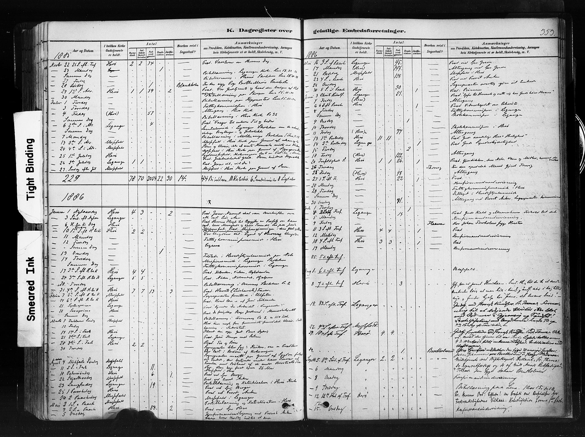 Ministerialprotokoller, klokkerbøker og fødselsregistre - Møre og Romsdal, AV/SAT-A-1454/507/L0073: Parish register (official) no. 507A08, 1878-1904, p. 353