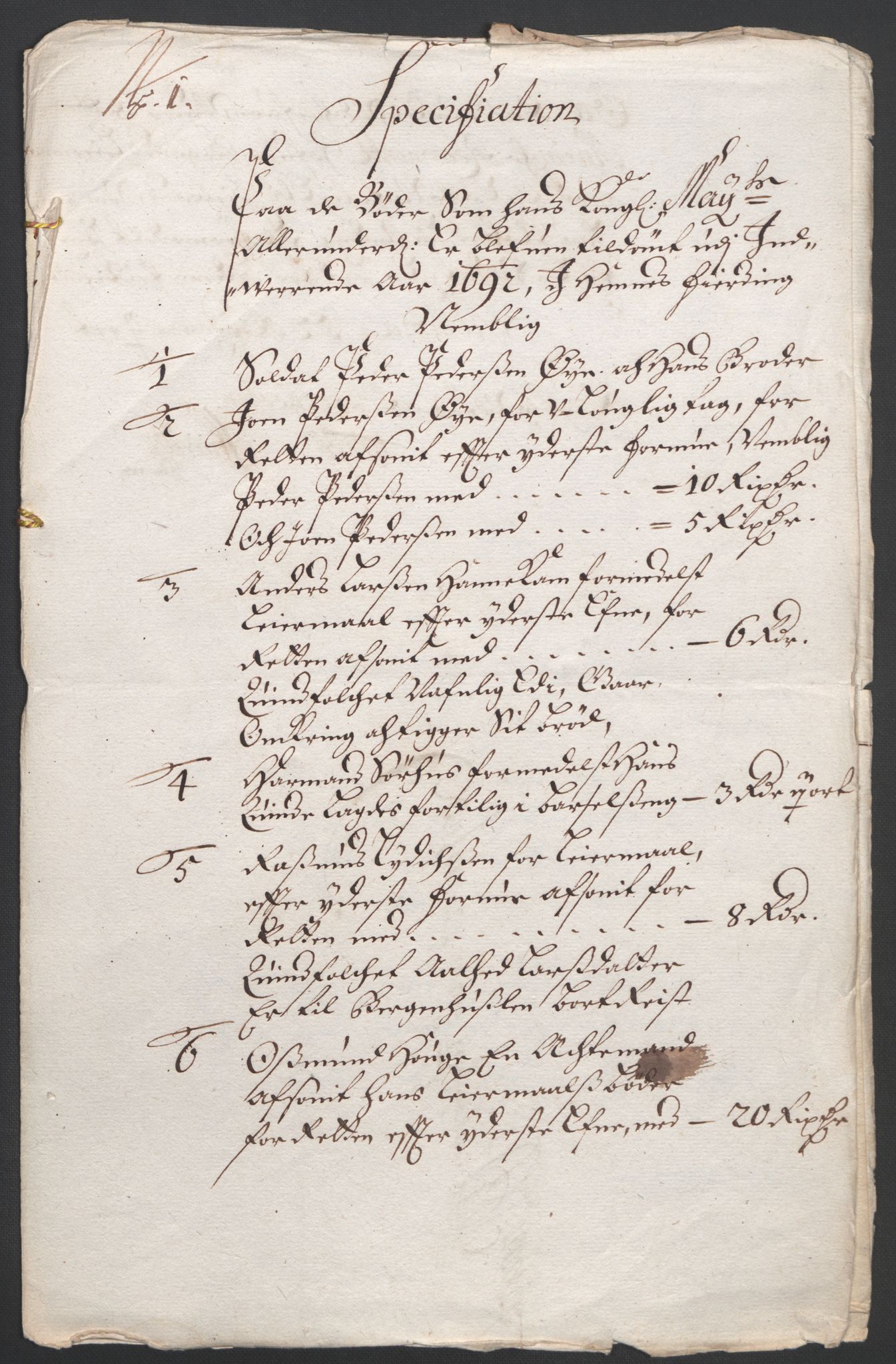 Rentekammeret inntil 1814, Reviderte regnskaper, Fogderegnskap, RA/EA-4092/R47/L2856: Fogderegnskap Ryfylke, 1689-1693, p. 453
