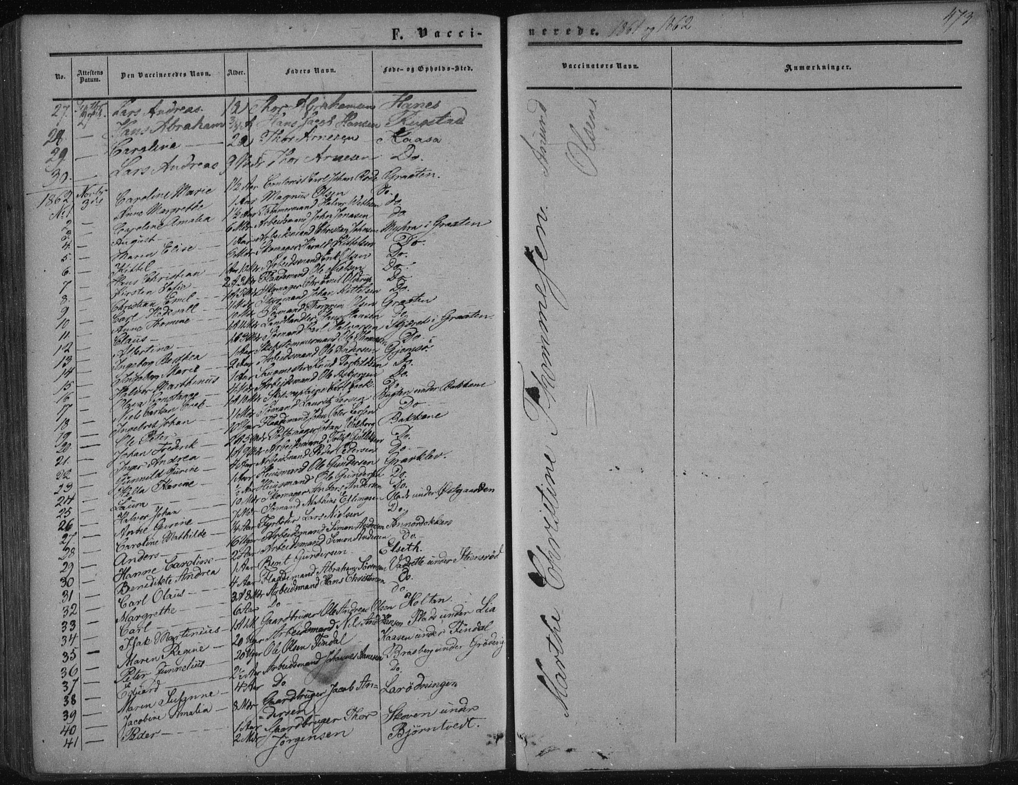 Solum kirkebøker, AV/SAKO-A-306/F/Fa/L0007: Parish register (official) no. I 7, 1856-1864, p. 473