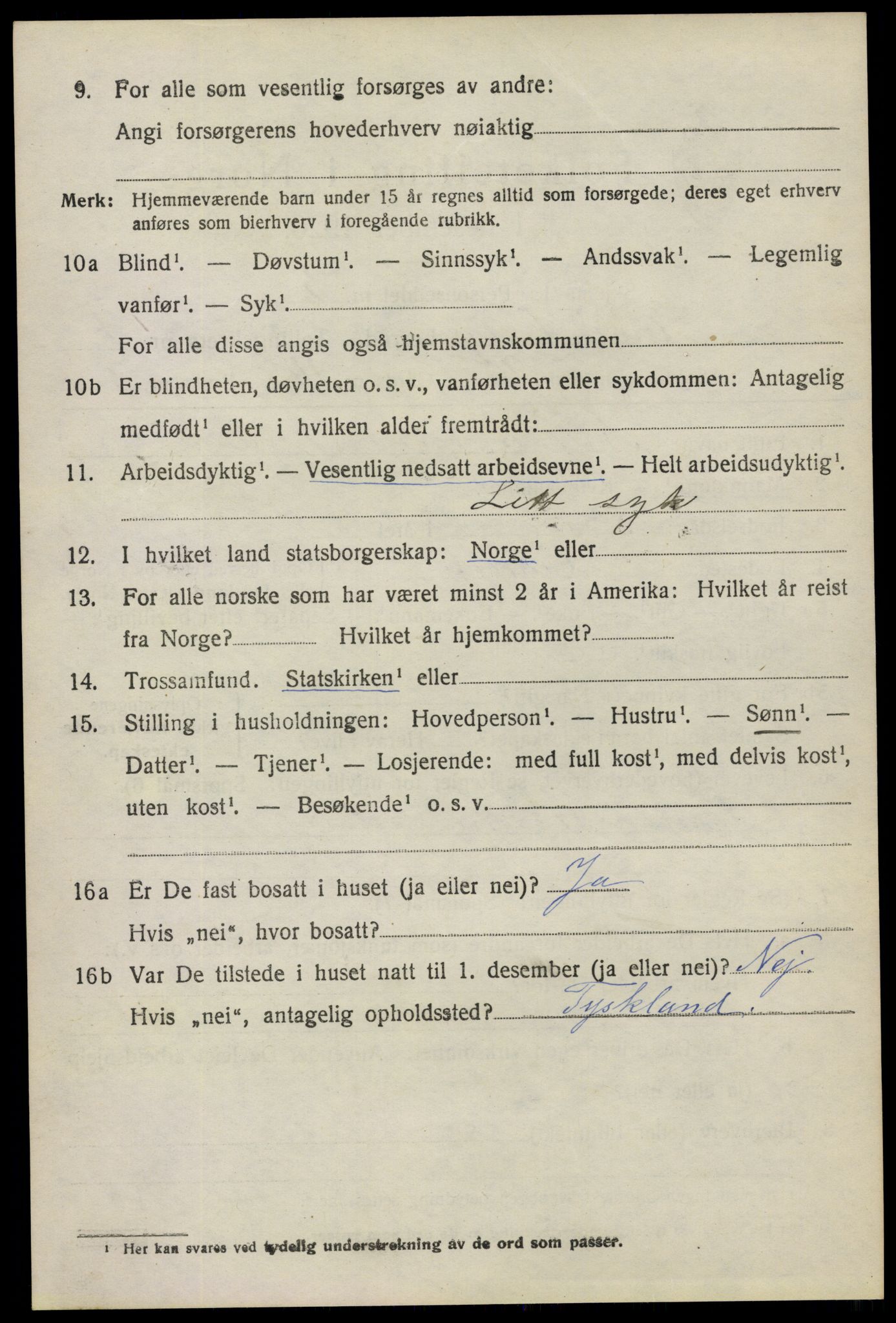 SAO, 1920 census for Eidsberg, 1920, p. 9670