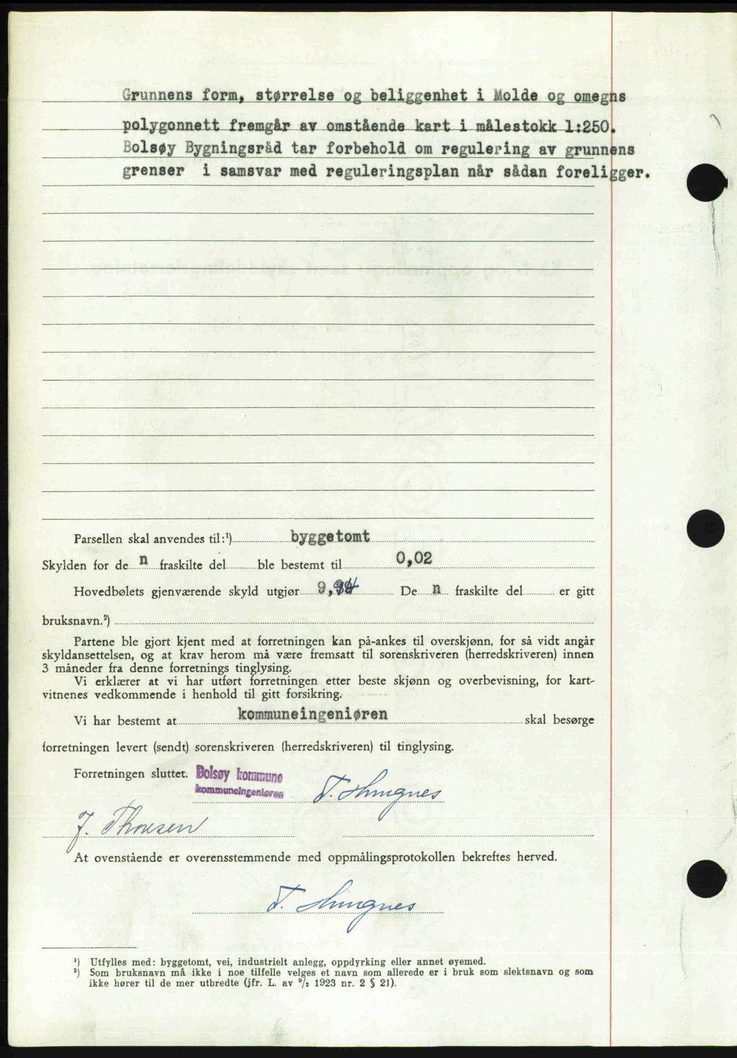 Romsdal sorenskriveri, AV/SAT-A-4149/1/2/2C: Mortgage book no. A26, 1948-1948, Diary no: : 1495/1948