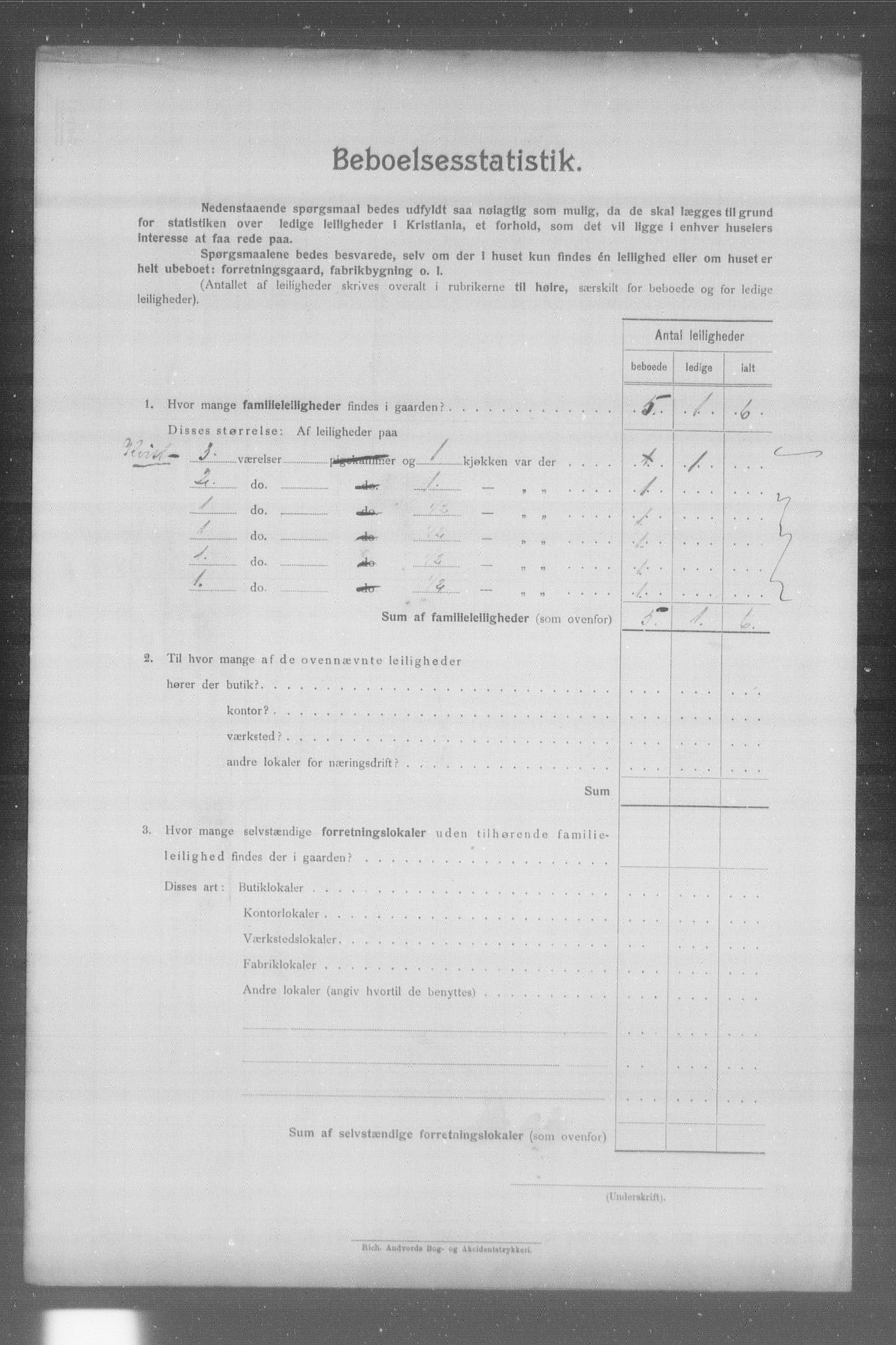 OBA, Municipal Census 1904 for Kristiania, 1904, p. 24224