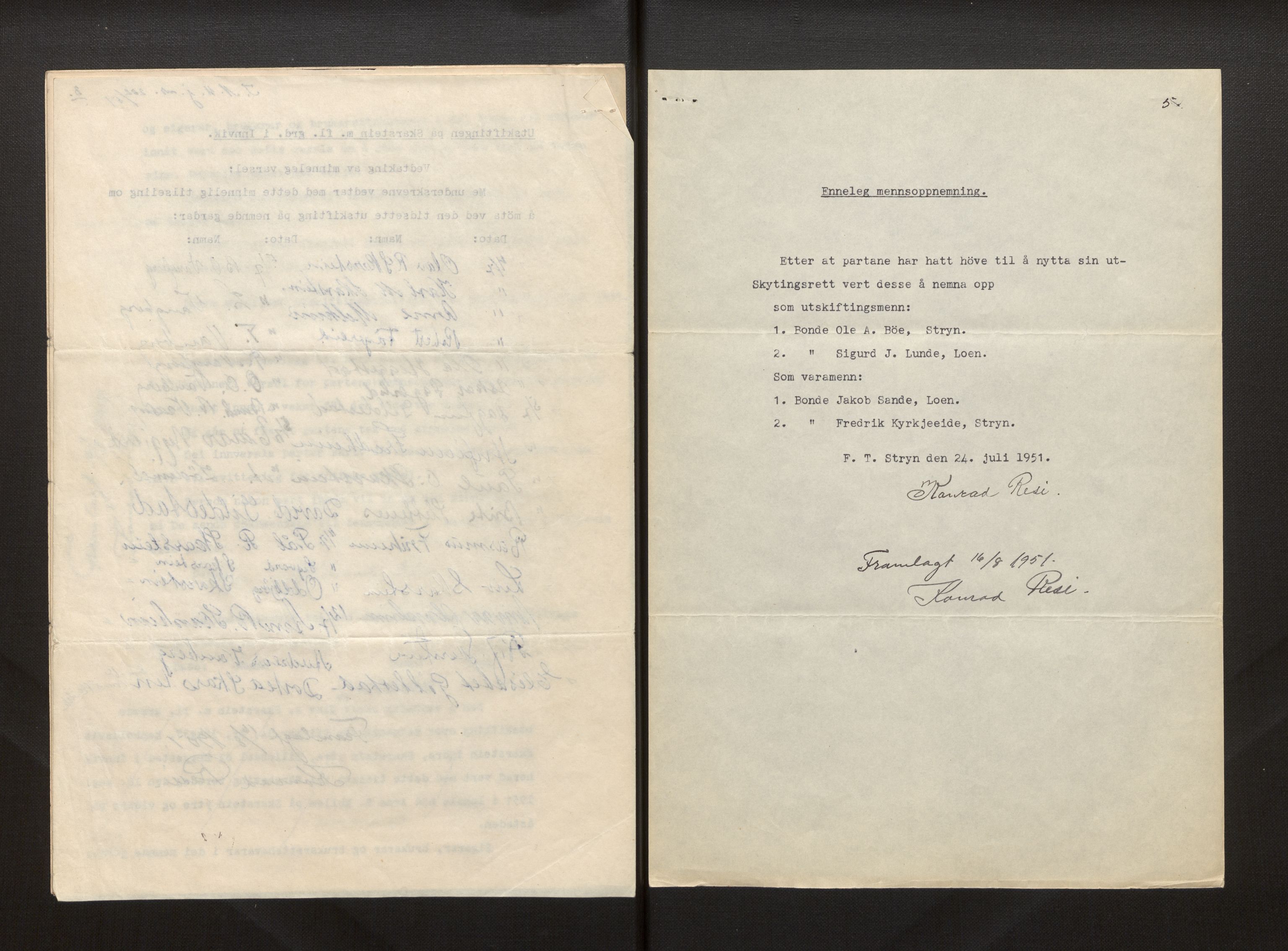 Sogn og Fjordane jordskiftedøme - I Nordfjord jordskiftedistrikt, AV/SAB-A-6001/B/L0099: Jordskiftedokument, 1943-1954, p. 7