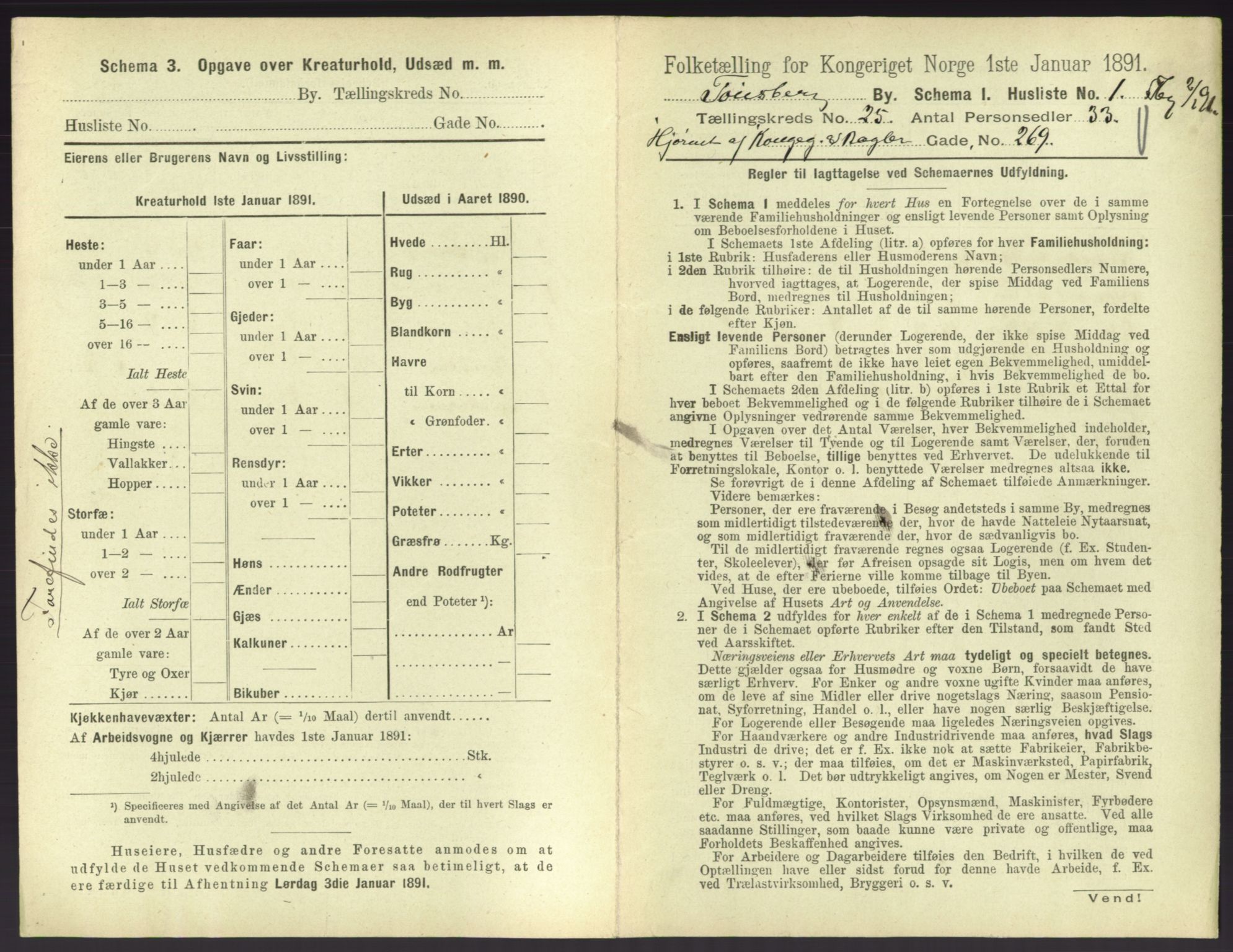 RA, 1891 census for 0705 Tønsberg, 1891, p. 792