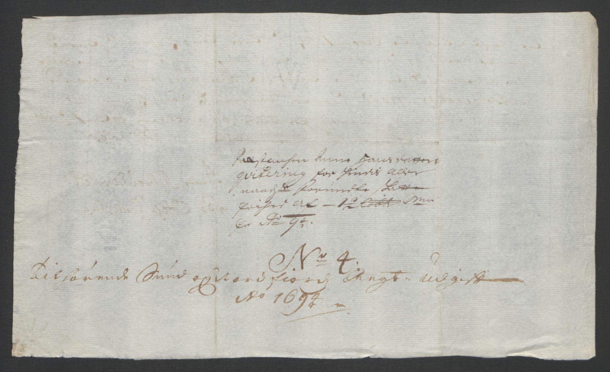 Rentekammeret inntil 1814, Reviderte regnskaper, Fogderegnskap, AV/RA-EA-4092/R53/L3421: Fogderegnskap Sunn- og Nordfjord, 1693-1694, p. 464