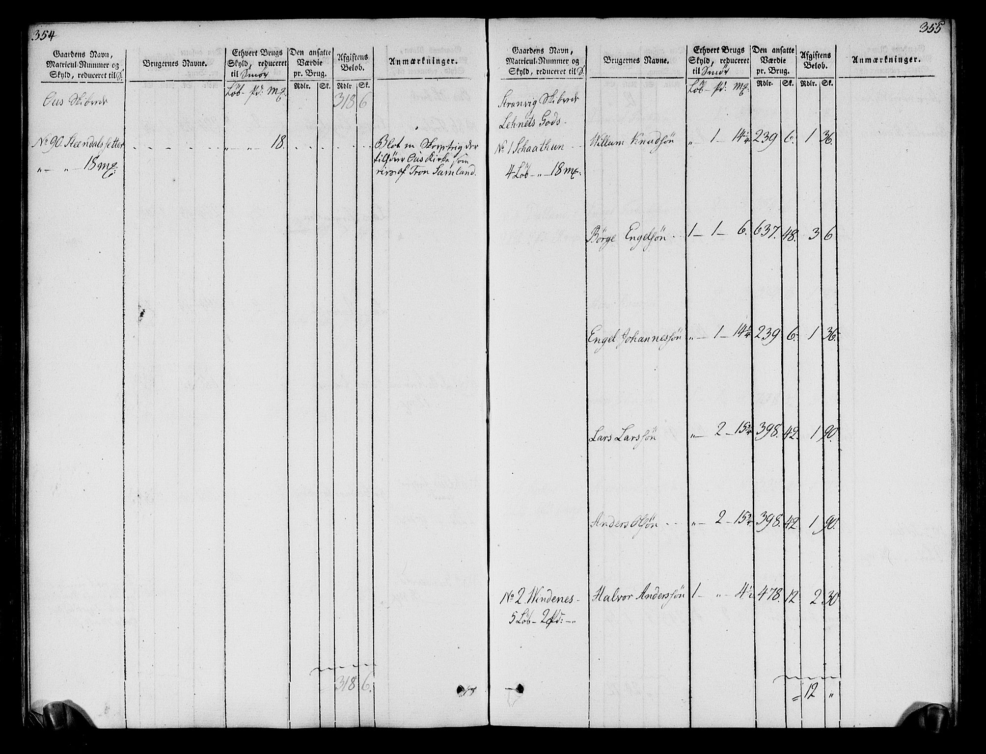 Rentekammeret inntil 1814, Realistisk ordnet avdeling, RA/EA-4070/N/Ne/Nea/L0109: Sunnhordland og Hardanger fogderi. Oppebørselsregister, 1803-1804, p. 181