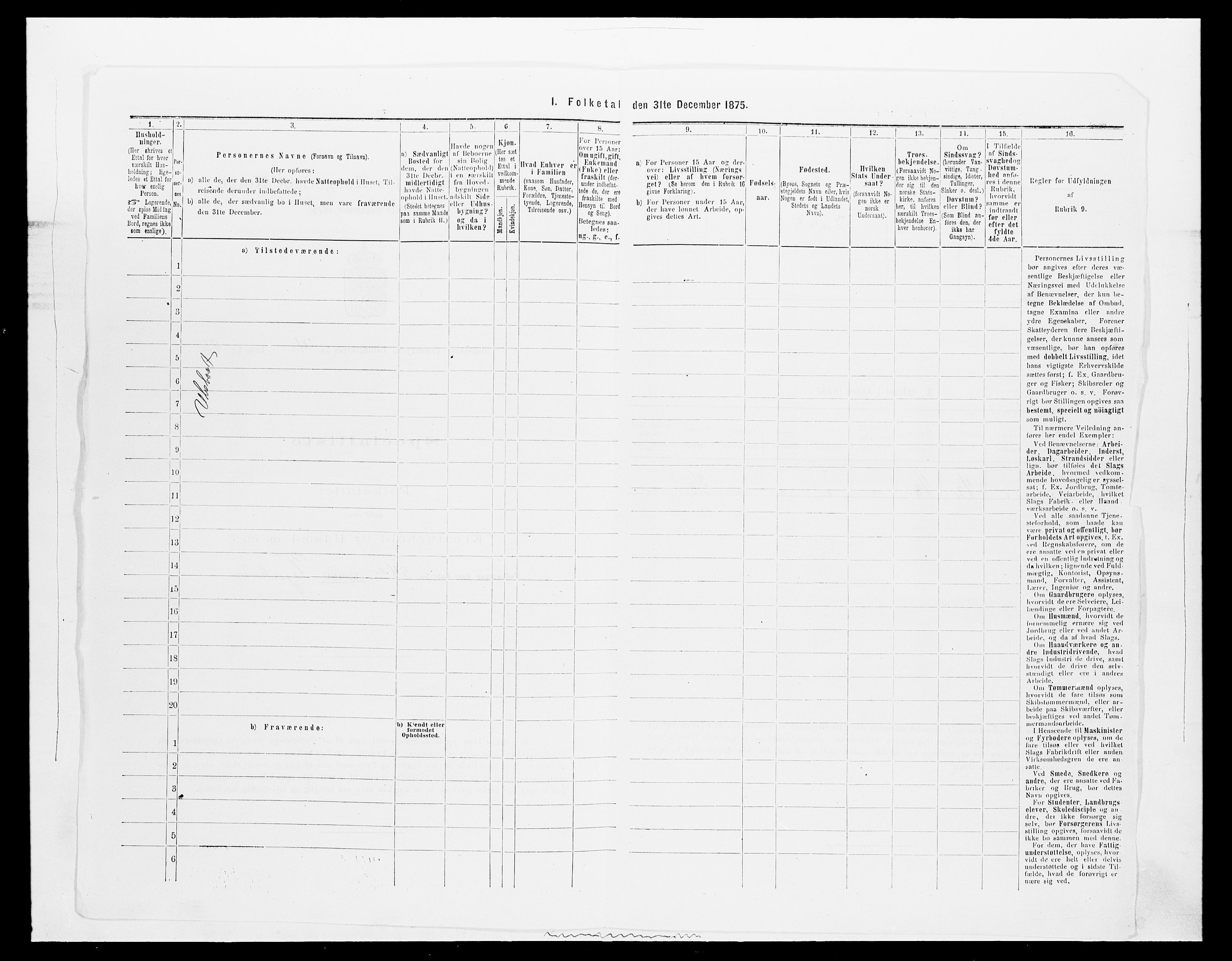 SAH, 1875 census for 0412P Ringsaker, 1875, p. 926