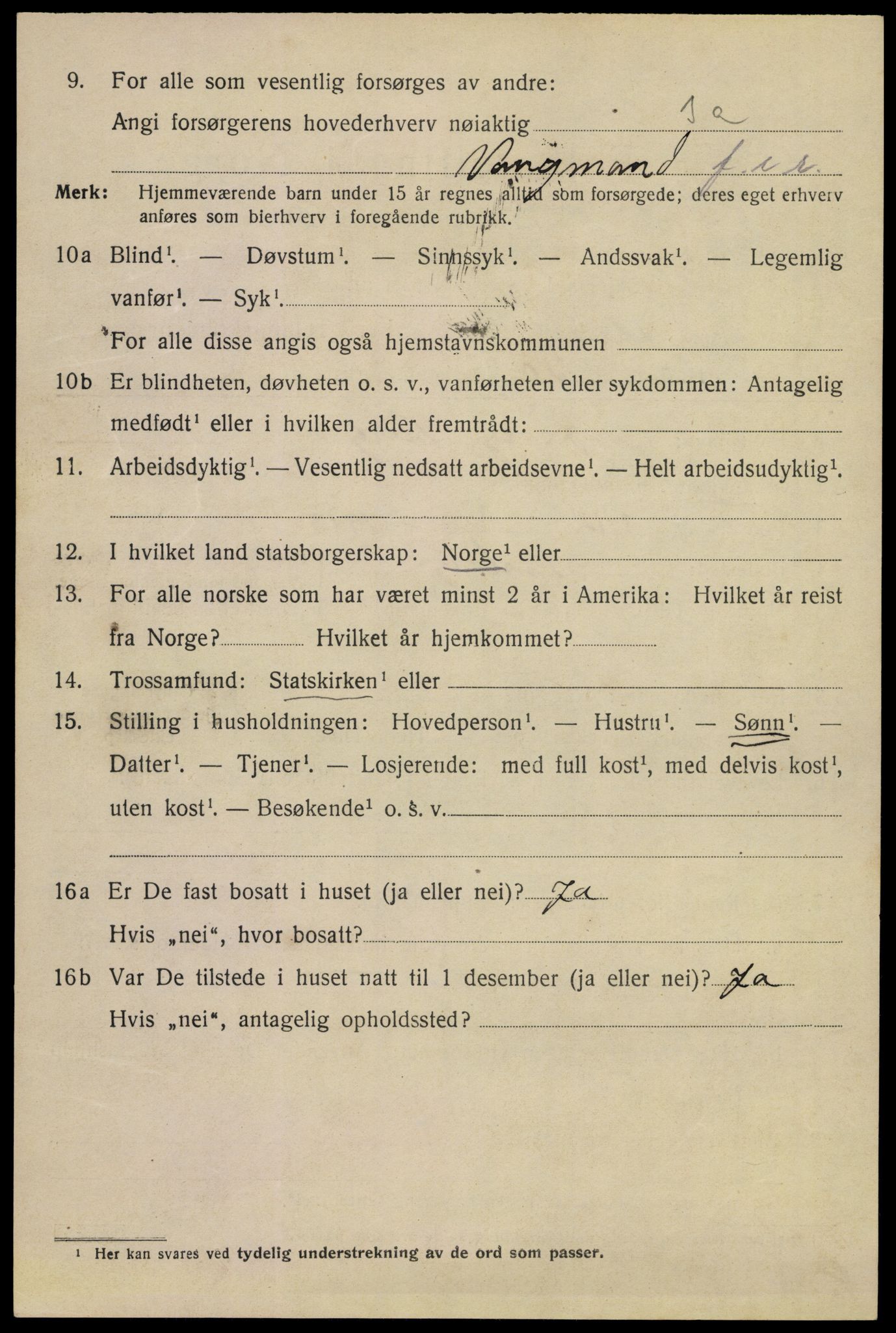 SAKO, 1920 census for Tønsberg, 1920, p. 18086