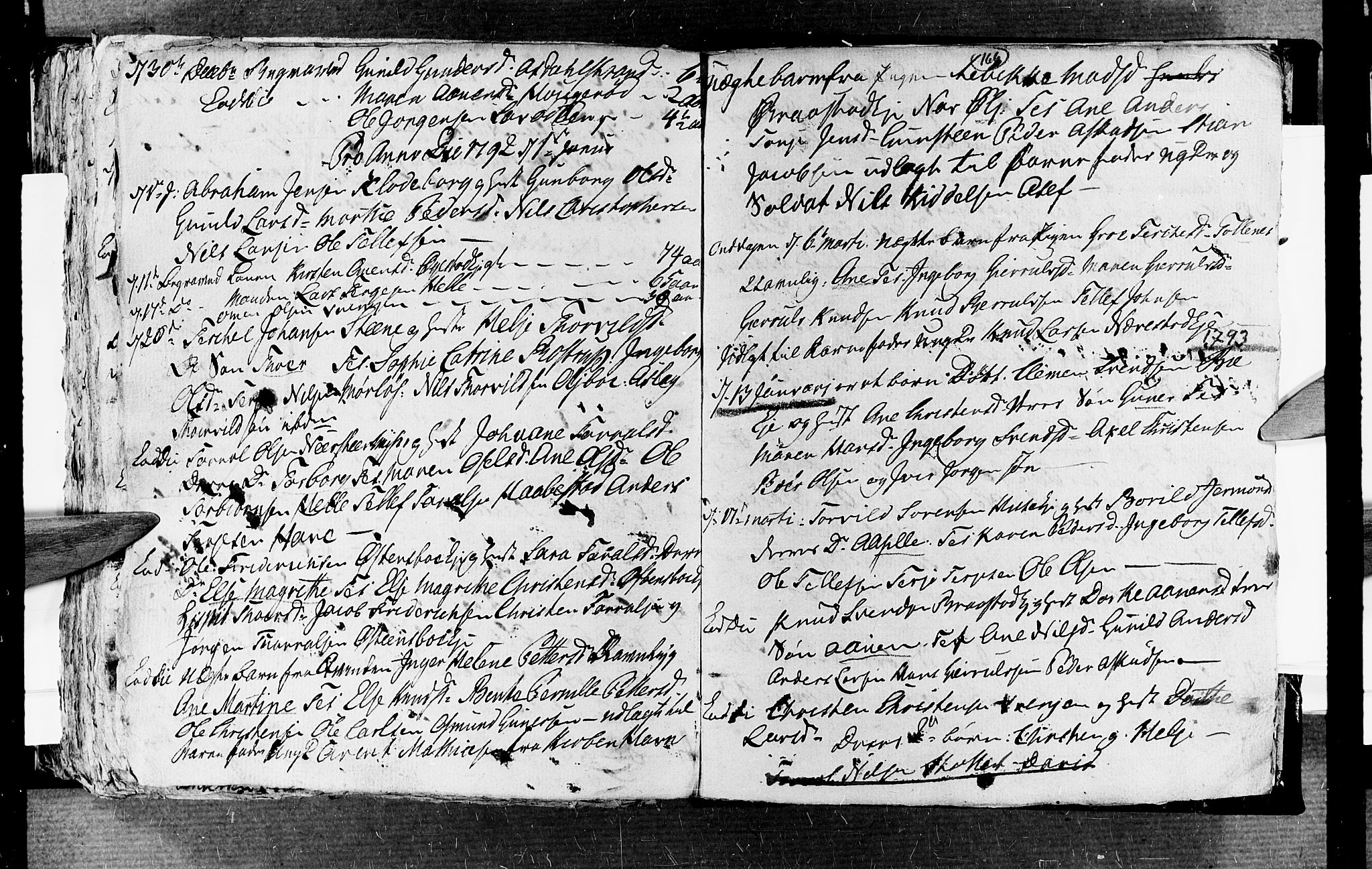 Øyestad sokneprestkontor, SAK/1111-0049/F/Fb/L0001: Parish register (copy) no. B 1, 1780-1794, p. 166