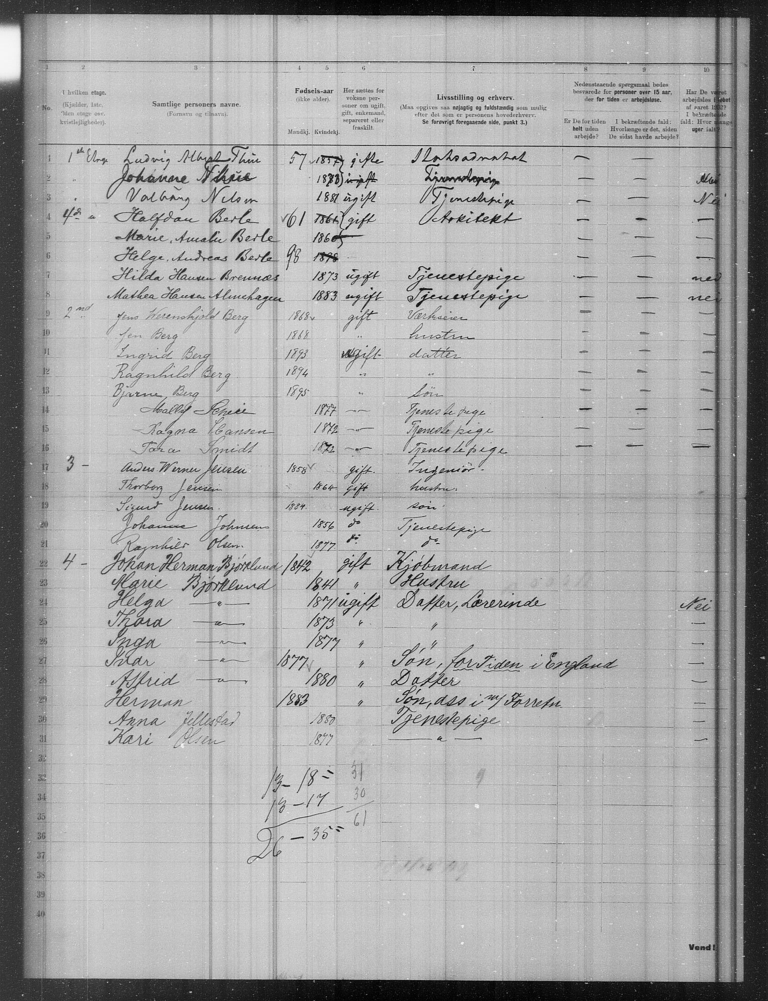 OBA, Municipal Census 1902 for Kristiania, 1902, p. 18478