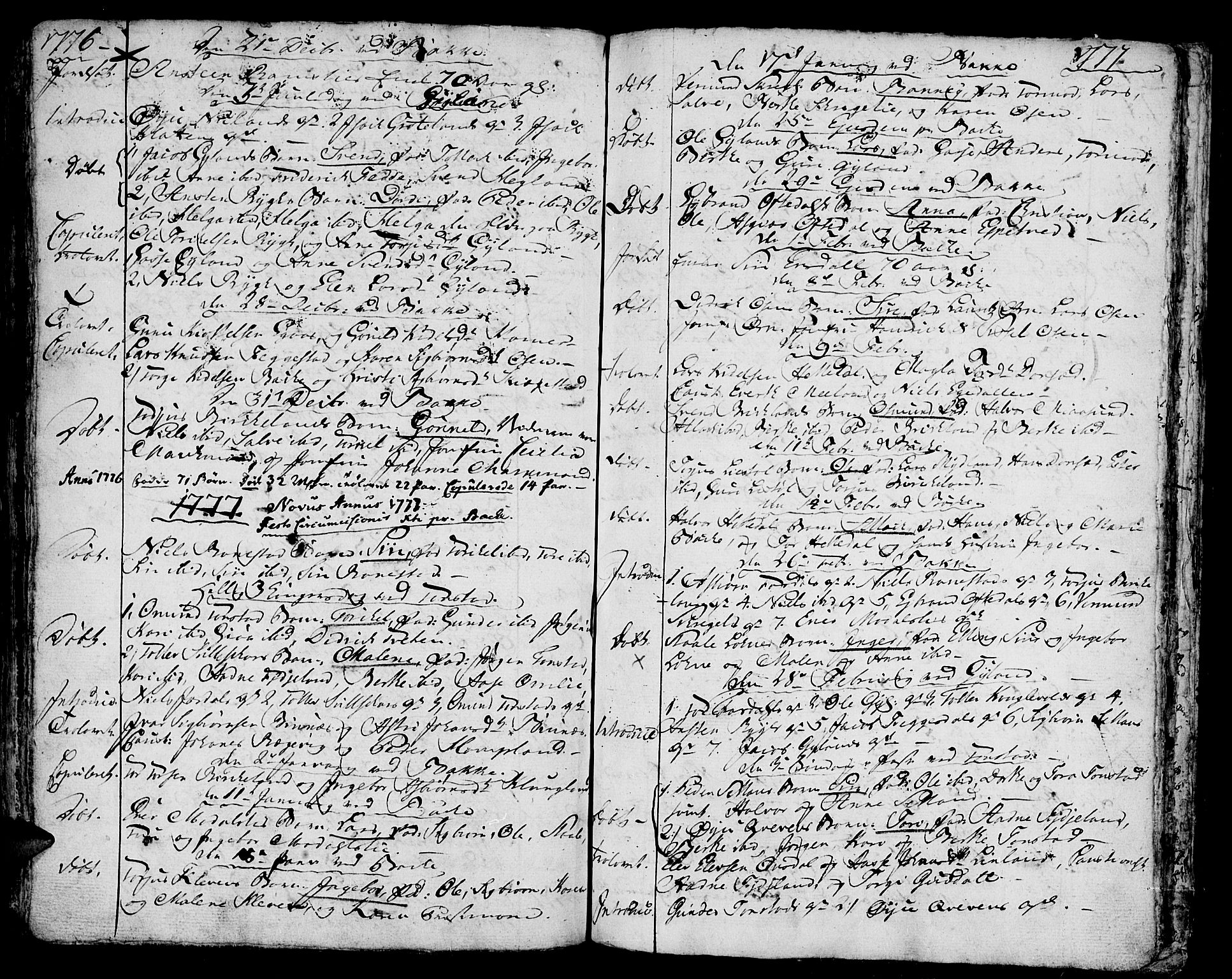 Bakke sokneprestkontor, AV/SAK-1111-0002/F/Fa/Faa/L0001: Parish register (official) no. A 1, 1741-1780, p. 215