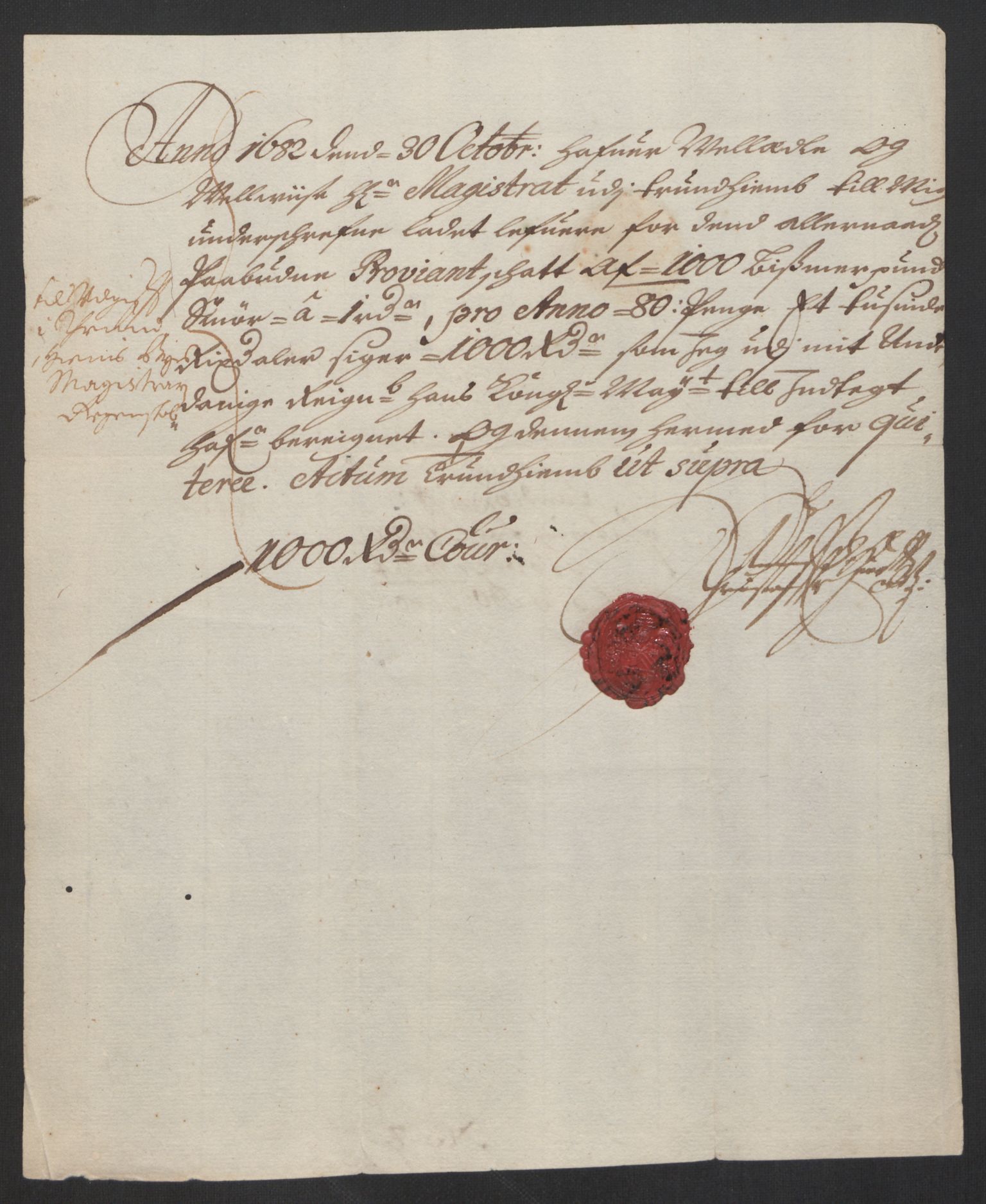 Rentekammeret inntil 1814, Reviderte regnskaper, Byregnskaper, RA/EA-4066/R/Rs/L0504: [S1] Kontribusjonsregnskap, 1631-1684, p. 336