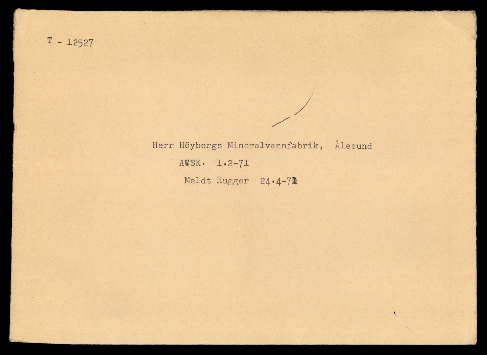 Møre og Romsdal vegkontor - Ålesund trafikkstasjon, AV/SAT-A-4099/F/Fe/L0034: Registreringskort for kjøretøy T 12500 - T 12652, 1927-1998, p. 468