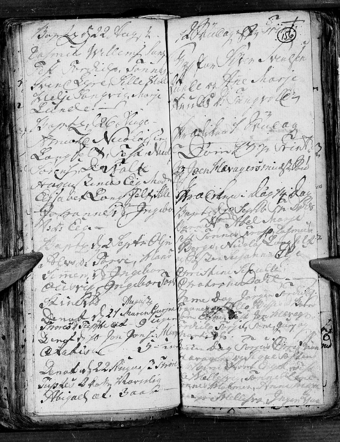 Søgne sokneprestkontor, SAK/1111-0037/F/Fb/Fbb/L0001: Parish register (copy) no. B 1, 1779-1802, p. 156