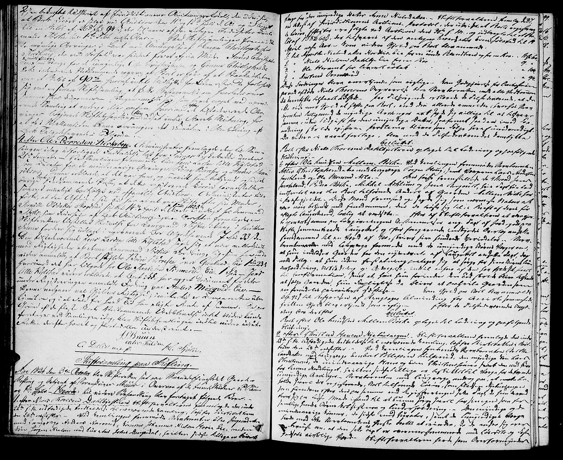 Nord-Hedmark sorenskriveri, AV/SAH-TING-012/J/Ja/L0009: Skifteprotokoll, 1834-1839, p. 86-87