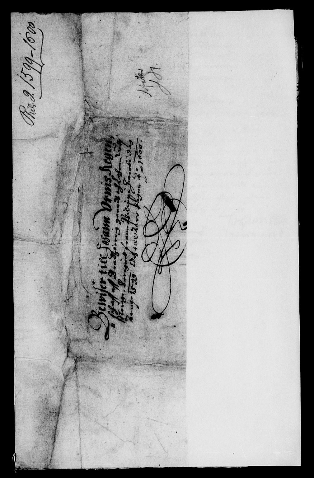 Rentekammeret inntil 1814, Reviderte regnskaper, Lensregnskaper, AV/RA-EA-5023/R/Rb/Rbp/L0002: Bratsberg len, 1599-1609