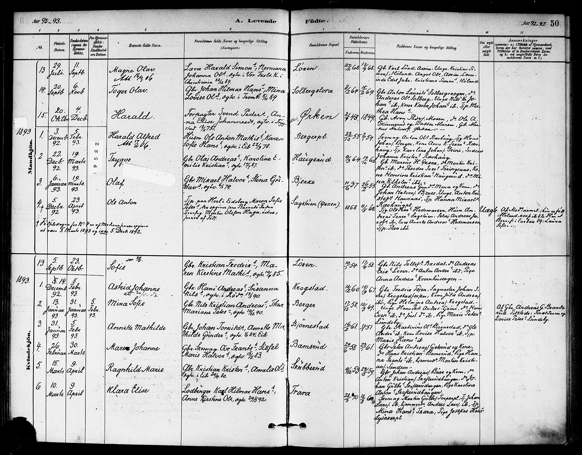 Eidsberg prestekontor Kirkebøker, SAO/A-10905/F/Fb/L0001: Parish register (official) no. II 1, 1879-1900, p. 50