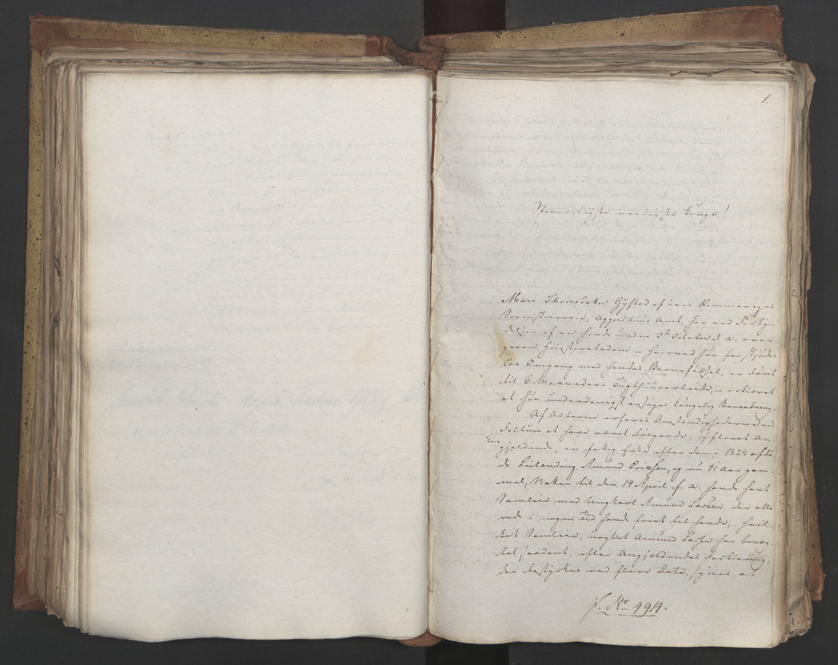 Statsrådsavdelingen i Stockholm, AV/RA-S-1003/D/Da/L0053: Regjeringsinnstillinger nr. 4800-5017, 1827, p. 355
