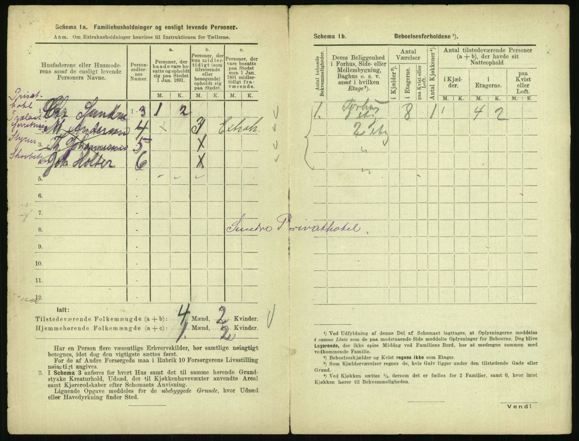 RA, 1891 census for 0301 Kristiania, 1891, p. 11527