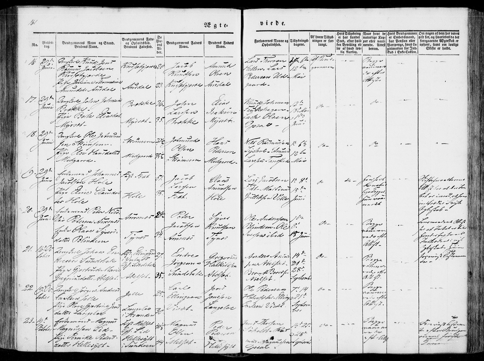 Ministerialprotokoller, klokkerbøker og fødselsregistre - Møre og Romsdal, AV/SAT-A-1454/522/L0313: Parish register (official) no. 522A08, 1852-1862, p. 161