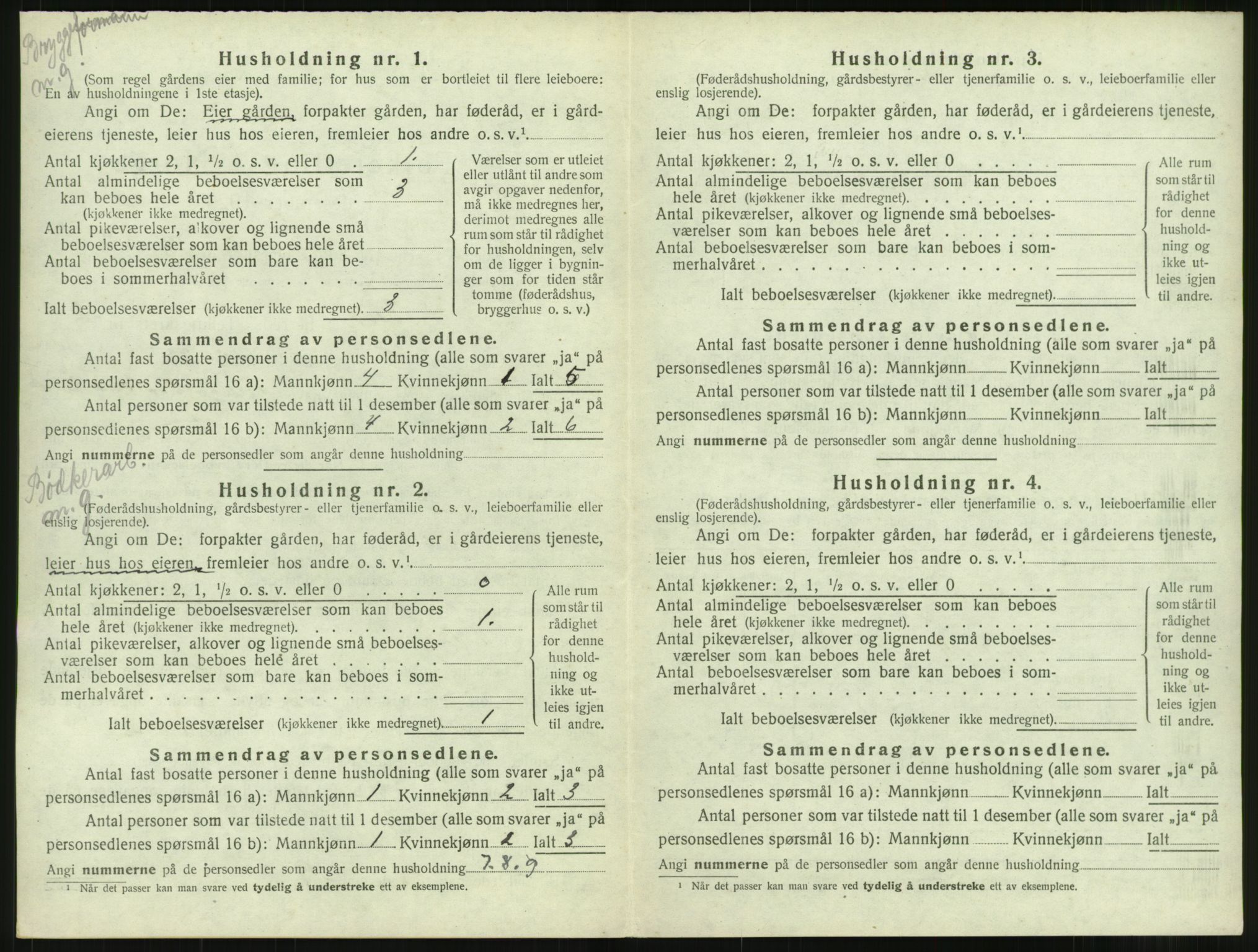 SAT, 1920 census for Bud, 1920, p. 117