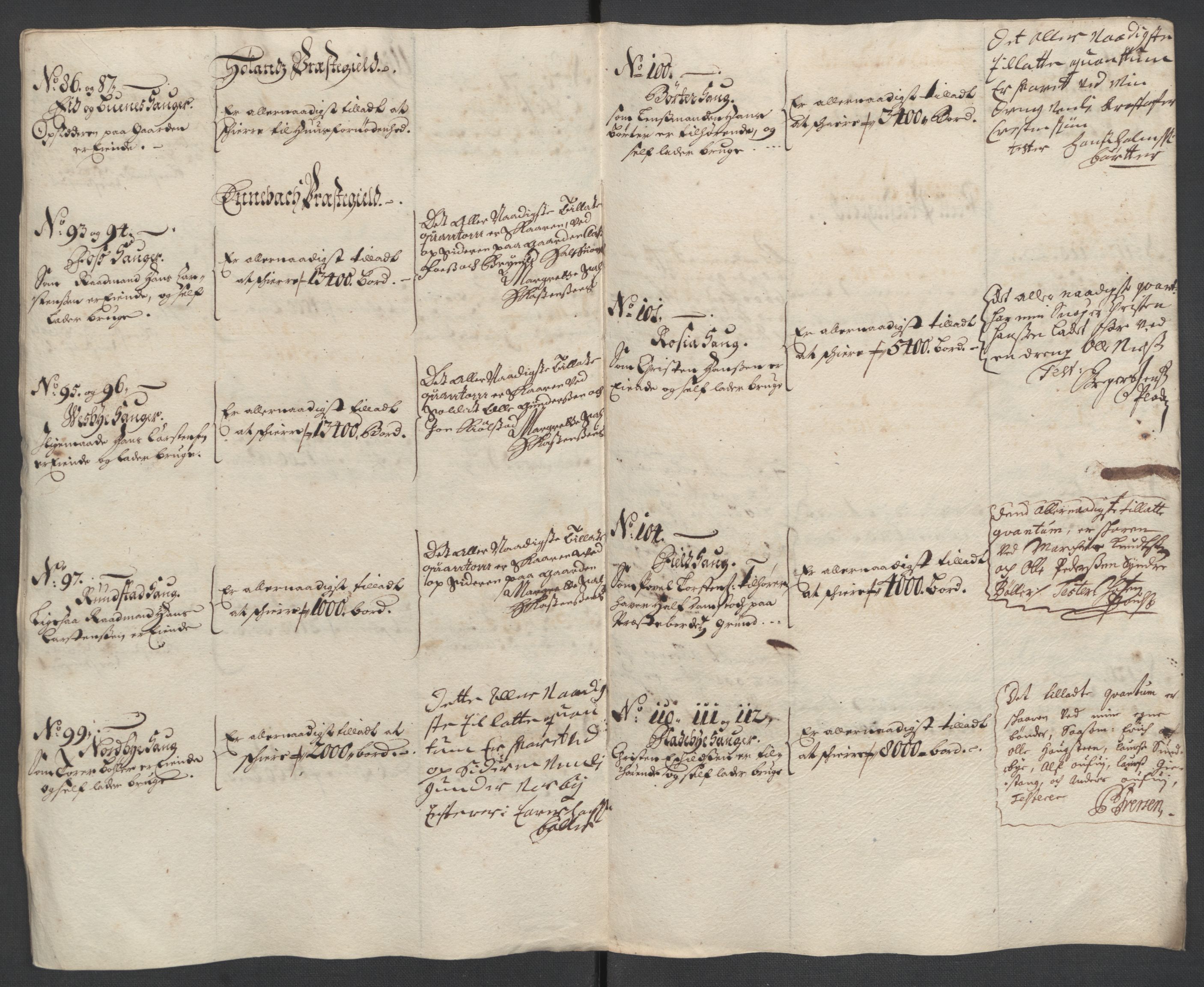 Rentekammeret inntil 1814, Reviderte regnskaper, Fogderegnskap, AV/RA-EA-4092/R11/L0580: Fogderegnskap Nedre Romerike, 1696-1697, p. 164