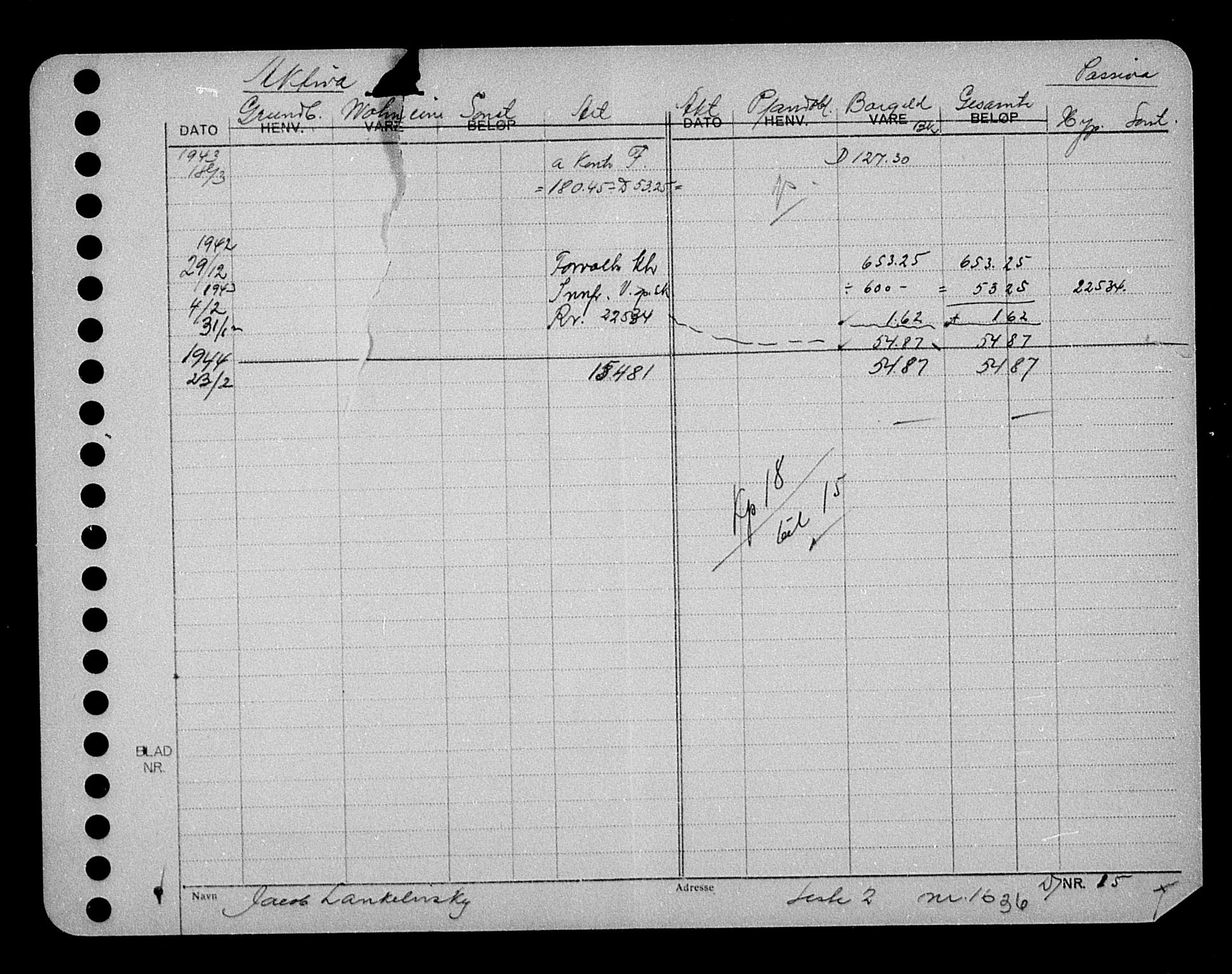 Justisdepartementet, Tilbakeføringskontoret for inndratte formuer, AV/RA-S-1564/H/Hc/Hca/L0903: --, 1945-1947, p. 43