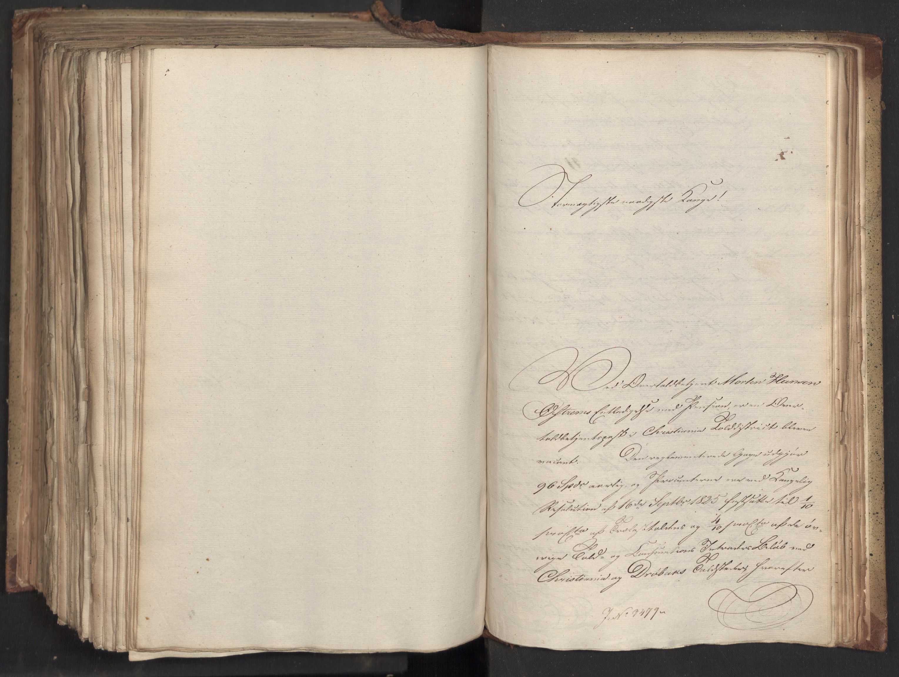 Statsrådsavdelingen i Stockholm, AV/RA-S-1003/D/Da/L0046: Regjeringsinnstillinger nr. 3308-3500, 1826, p. 473
