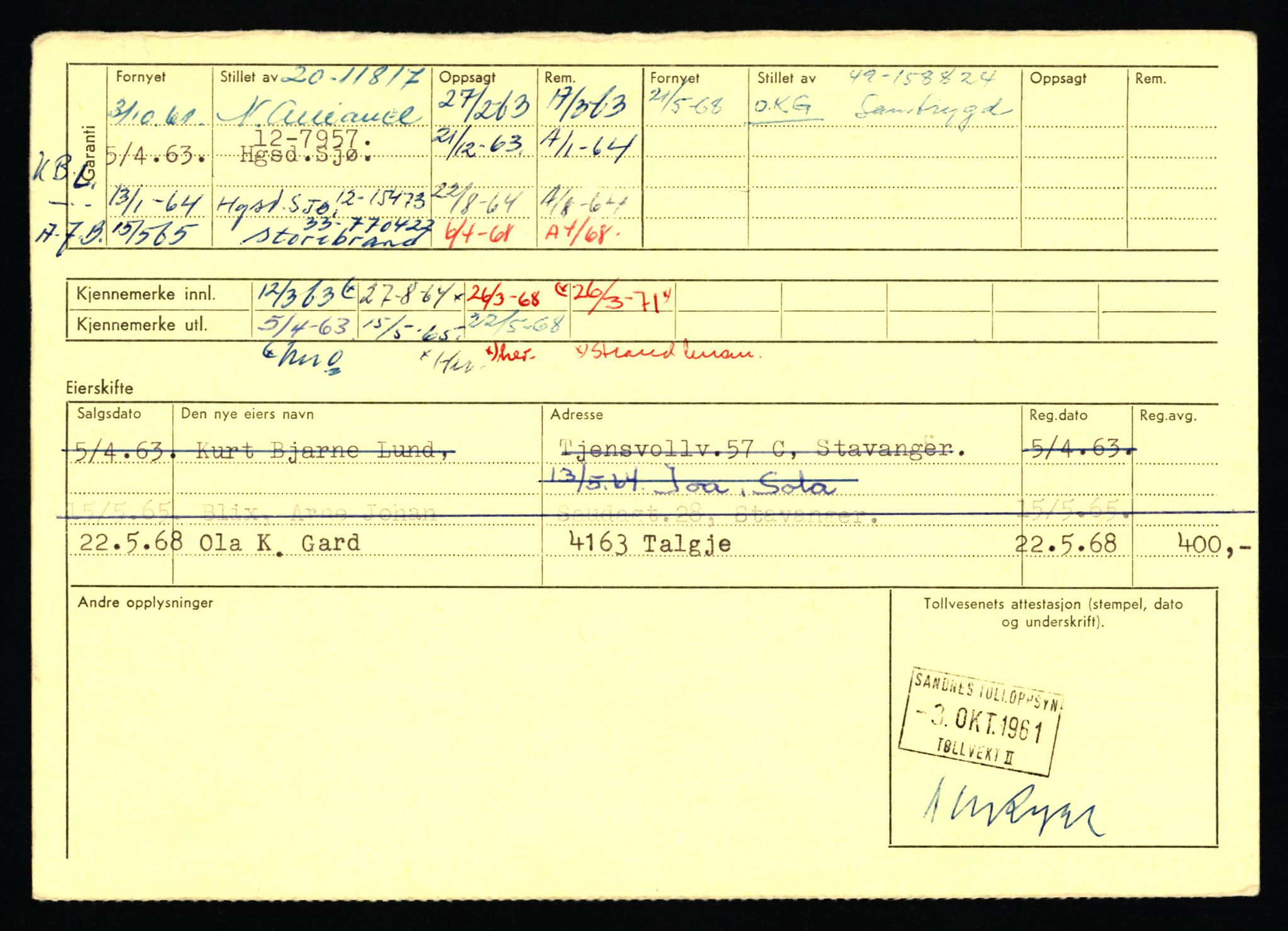 Stavanger trafikkstasjon, AV/SAST-A-101942/0/F/L0054: L-54200 - L-55699, 1930-1971, p. 1296