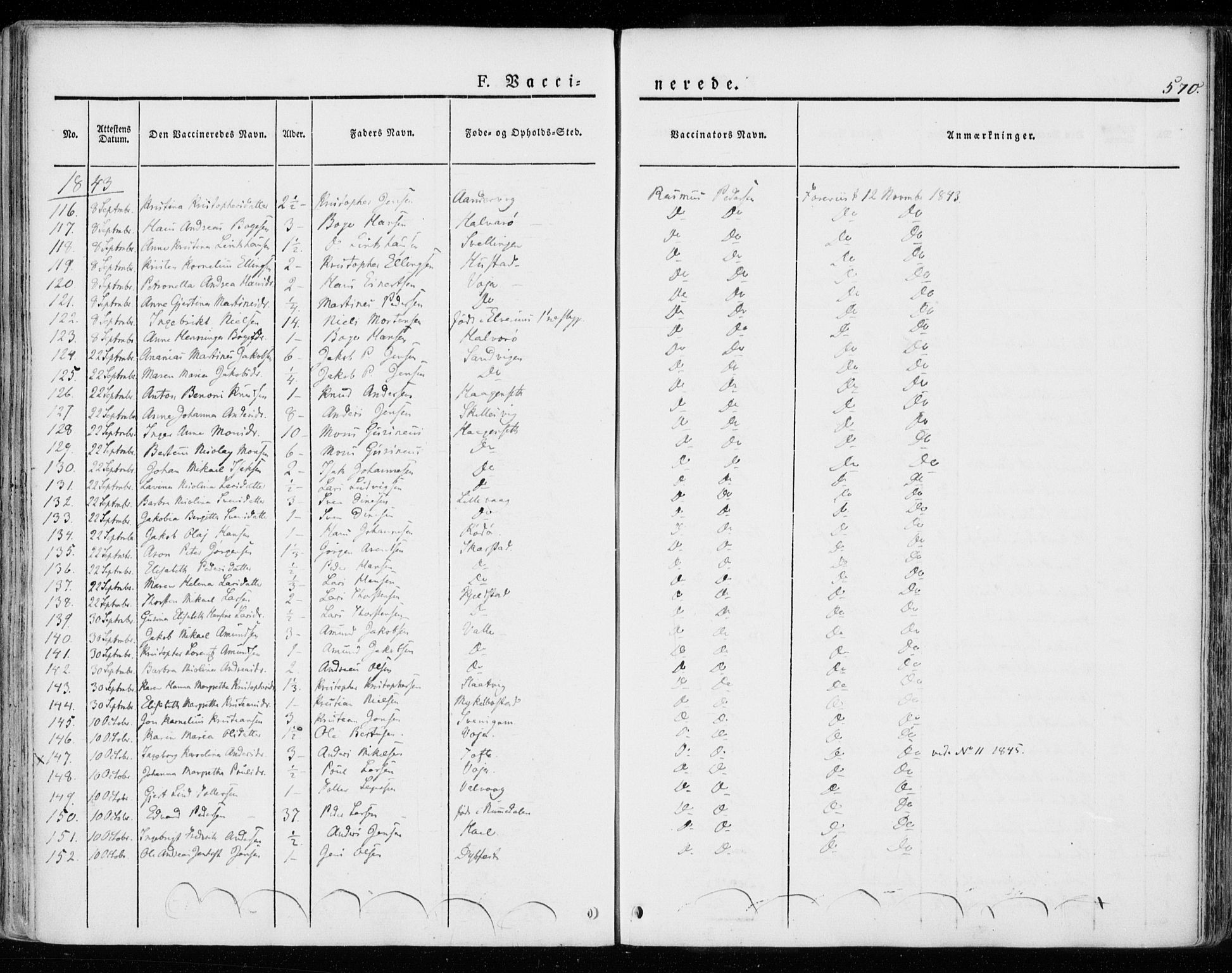 Ministerialprotokoller, klokkerbøker og fødselsregistre - Nordland, AV/SAT-A-1459/872/L1033: Parish register (official) no. 872A08, 1840-1863, p. 570