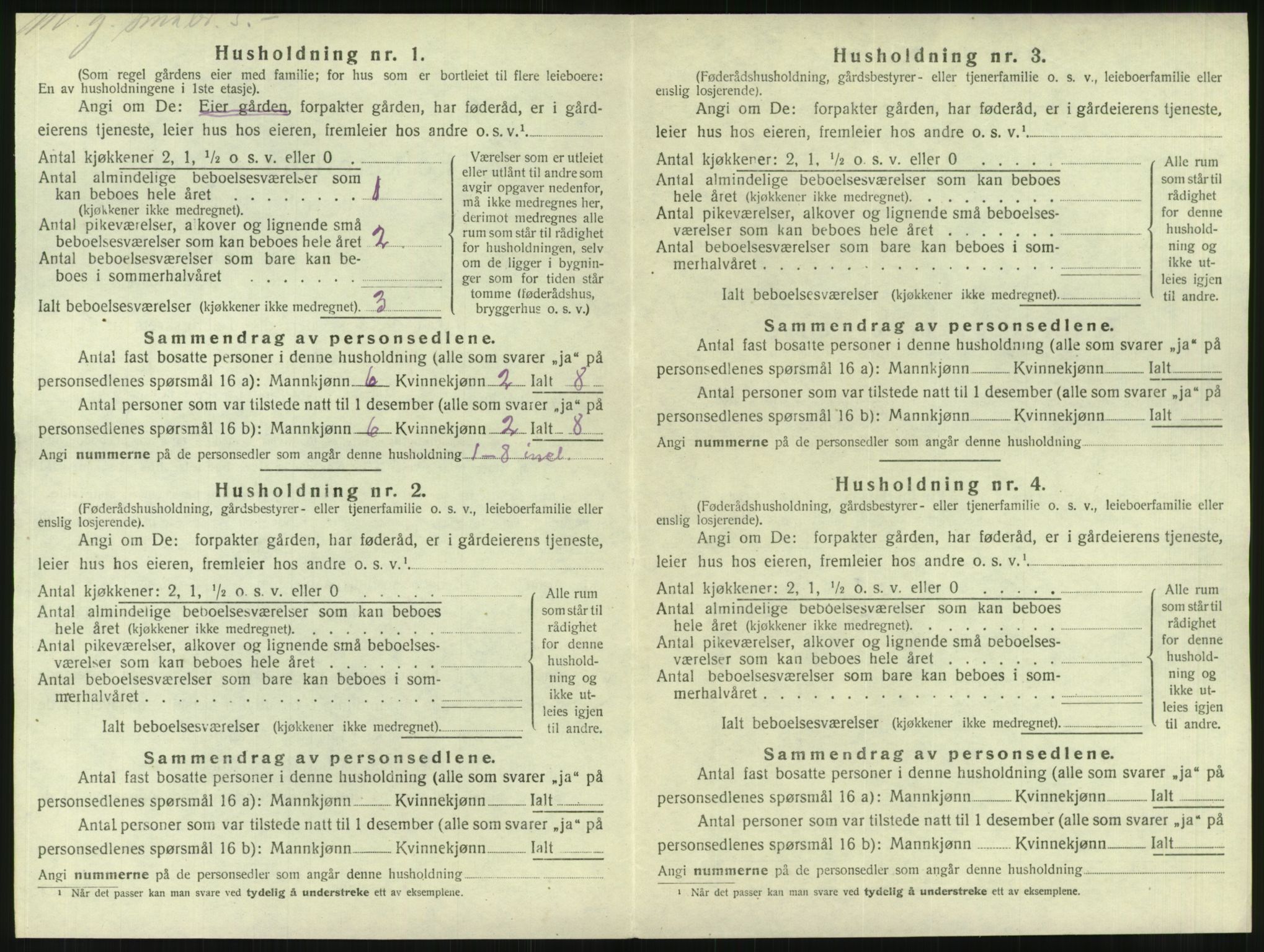 SAT, 1920 census for Hemnes, 1920, p. 609