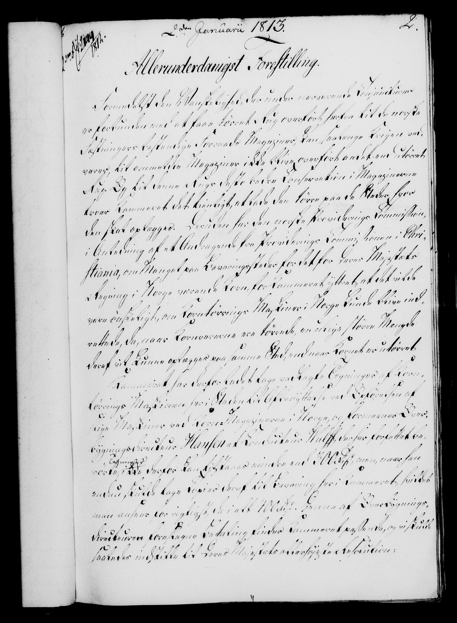Rentekammeret, Kammerkanselliet, RA/EA-3111/G/Gf/Gfa/L0095: Norsk relasjons- og resolusjonsprotokoll (merket RK 52.95), 1813-1814, p. 32