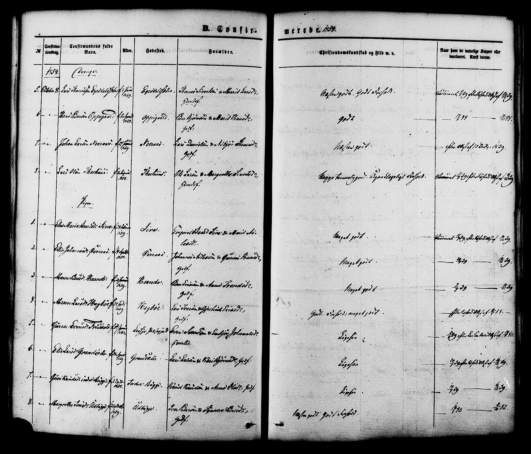 Ministerialprotokoller, klokkerbøker og fødselsregistre - Møre og Romsdal, AV/SAT-A-1454/552/L0637: Parish register (official) no. 552A01, 1845-1879, p. 147