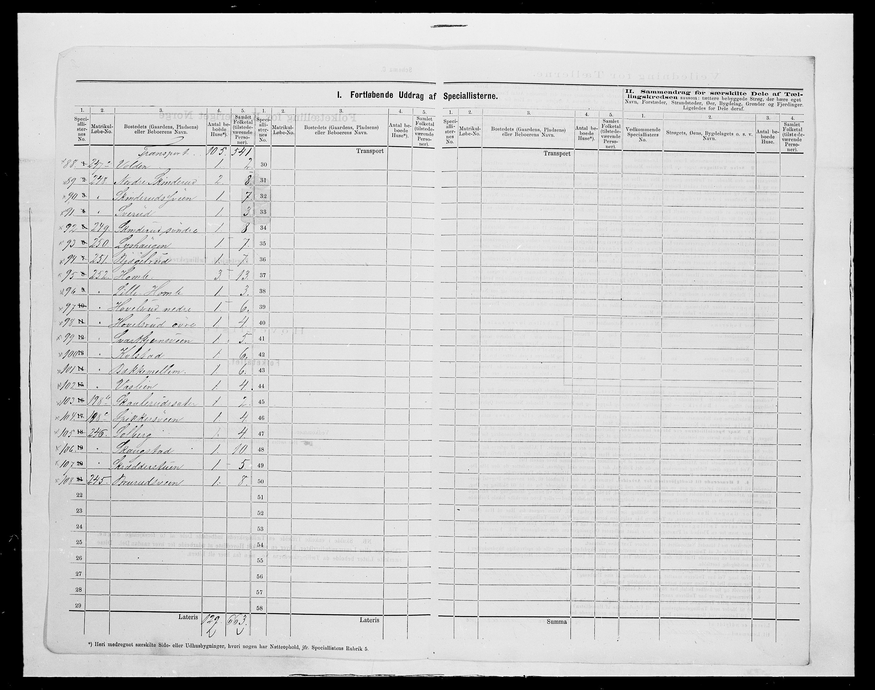 SAH, 1875 census for 0538P Nordre Land, 1875, p. 46