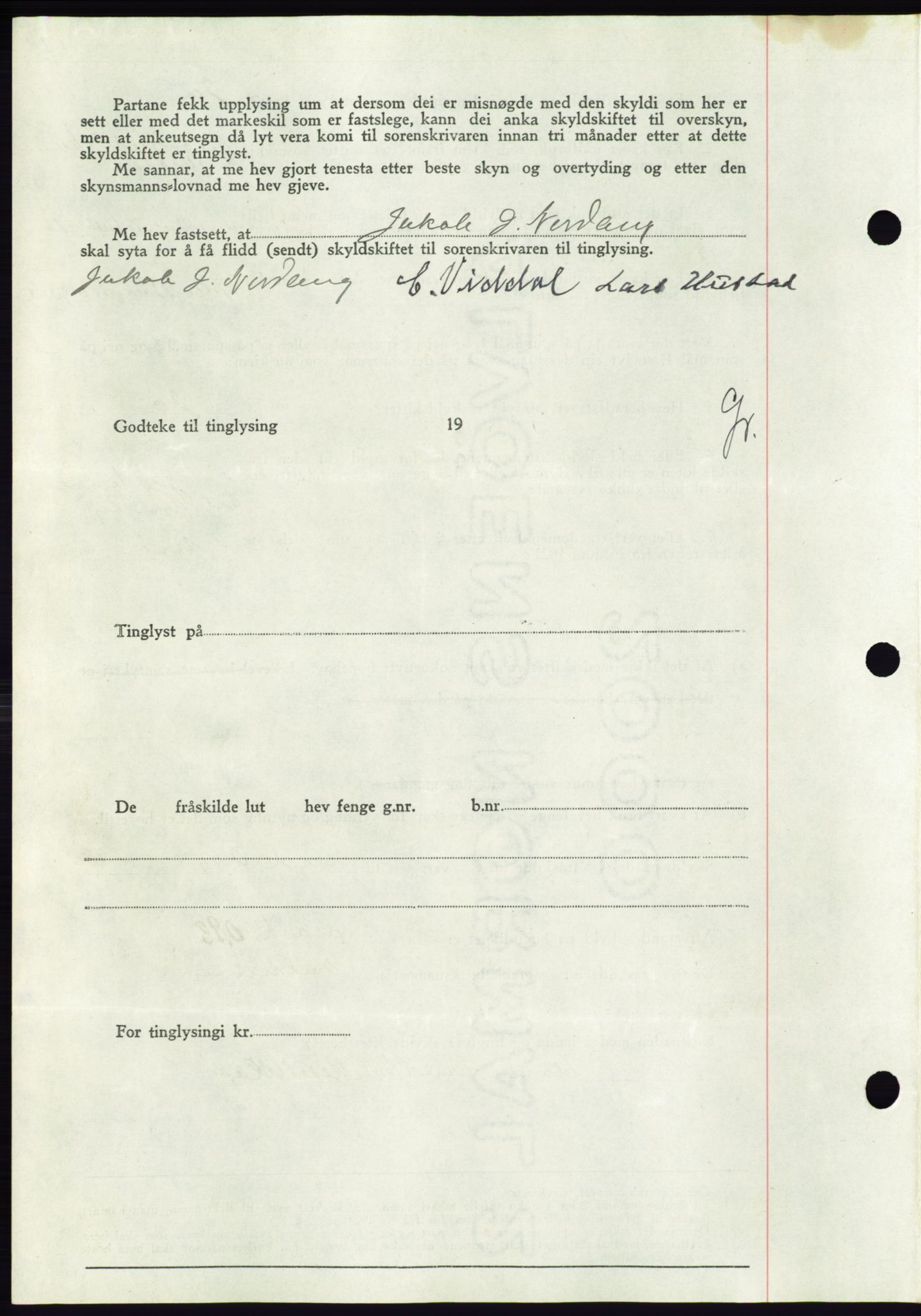 Søre Sunnmøre sorenskriveri, AV/SAT-A-4122/1/2/2C/L0066: Mortgage book no. 60, 1938-1938, Diary no: : 1127/1938