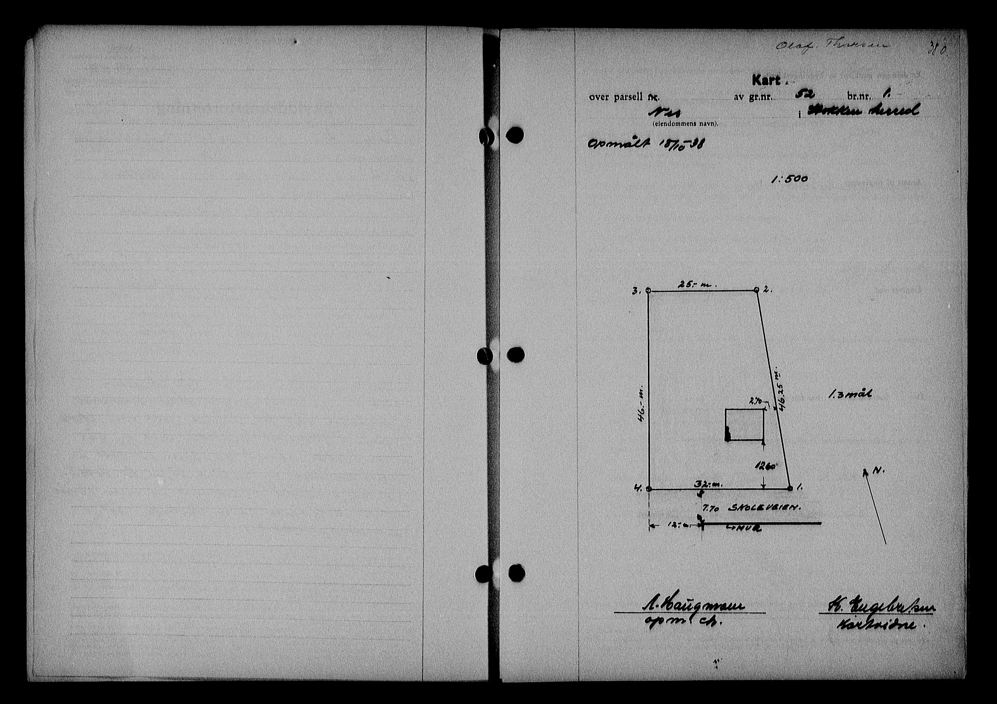 Nedenes sorenskriveri, AV/SAK-1221-0006/G/Gb/Gba/L0045: Mortgage book no. 41, 1938-1938, Diary no: : 1076/1938