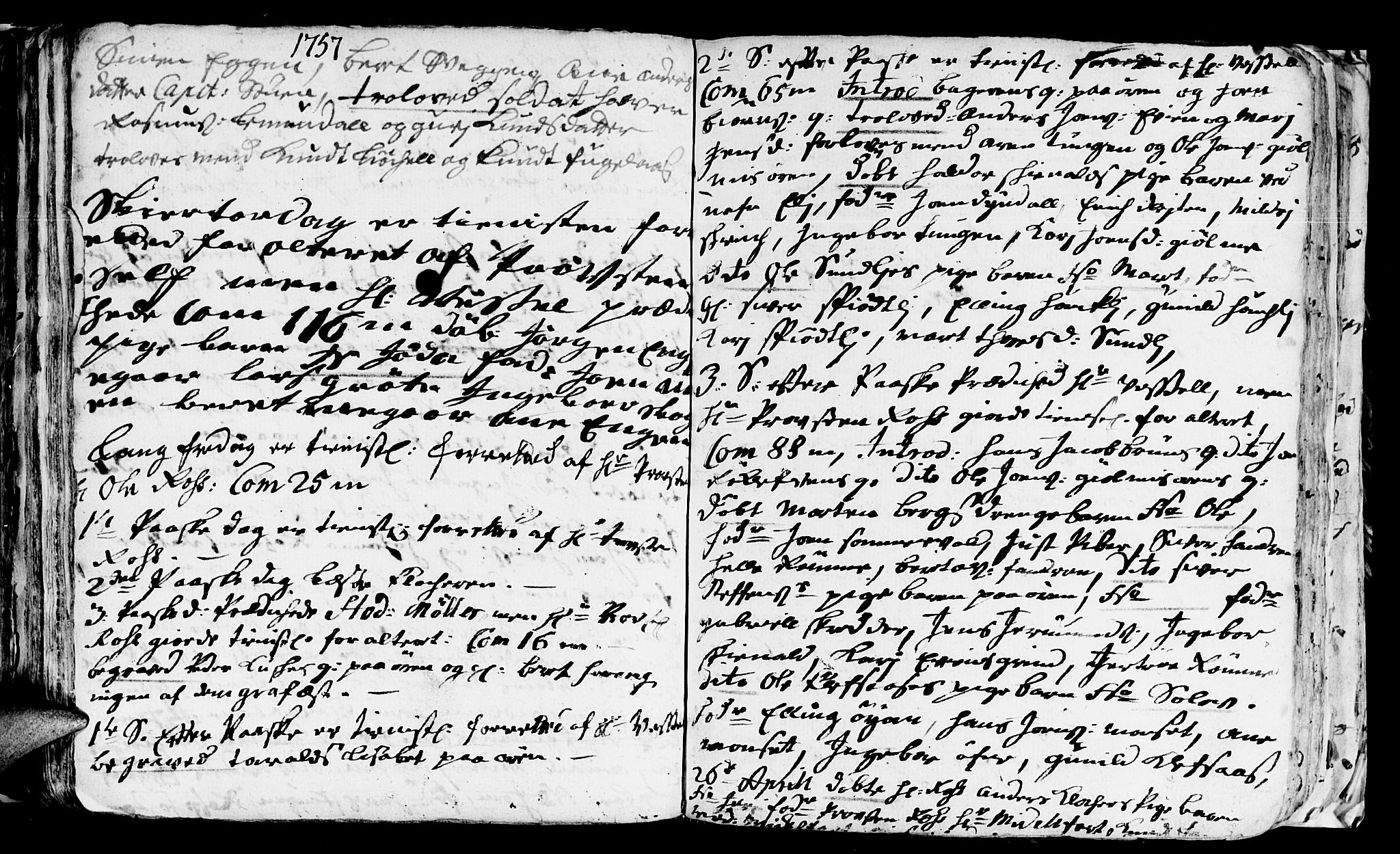 Ministerialprotokoller, klokkerbøker og fødselsregistre - Sør-Trøndelag, AV/SAT-A-1456/668/L0813: Parish register (copy) no. 668C02, 1743-1765